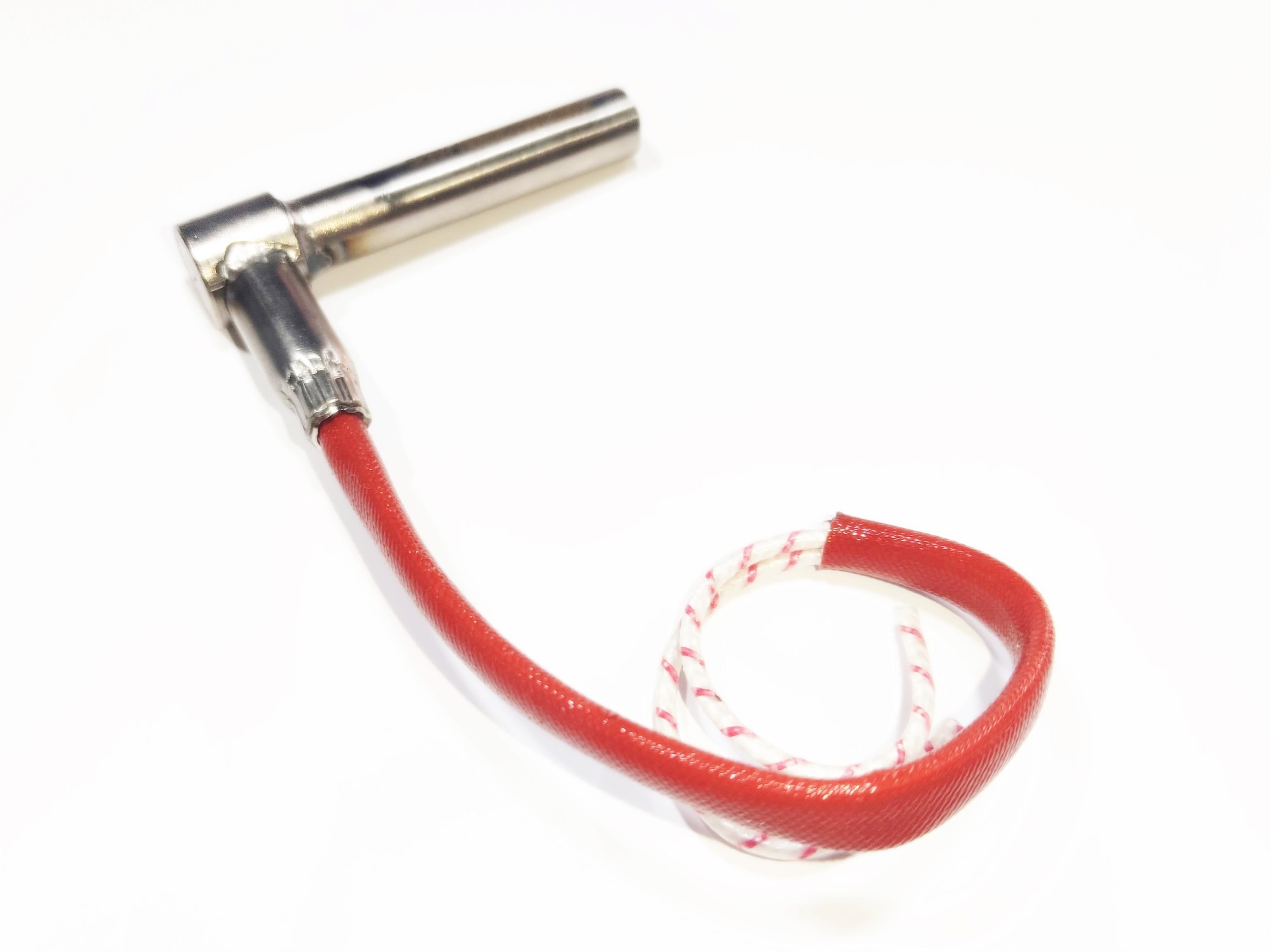 Fişek Isıtıcı Rezistans 5cm Boy-10mm Kalınlık-315W-220 V Silindir Dirsekli 