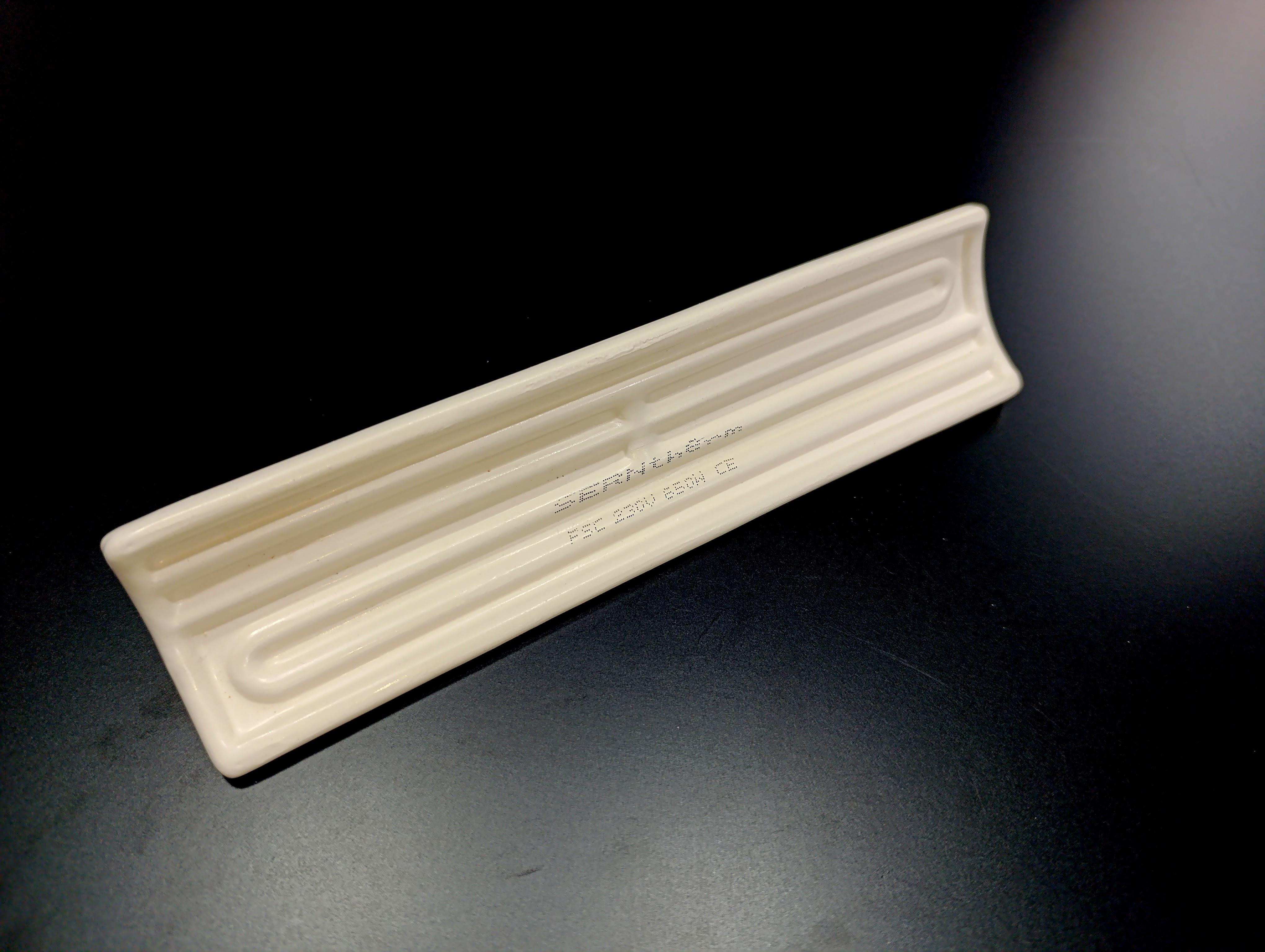 İnfrared Seramik Isıtıcı Rezistans KONKAV 245X60mm 650W 230V Beyaz Renk FSC Model