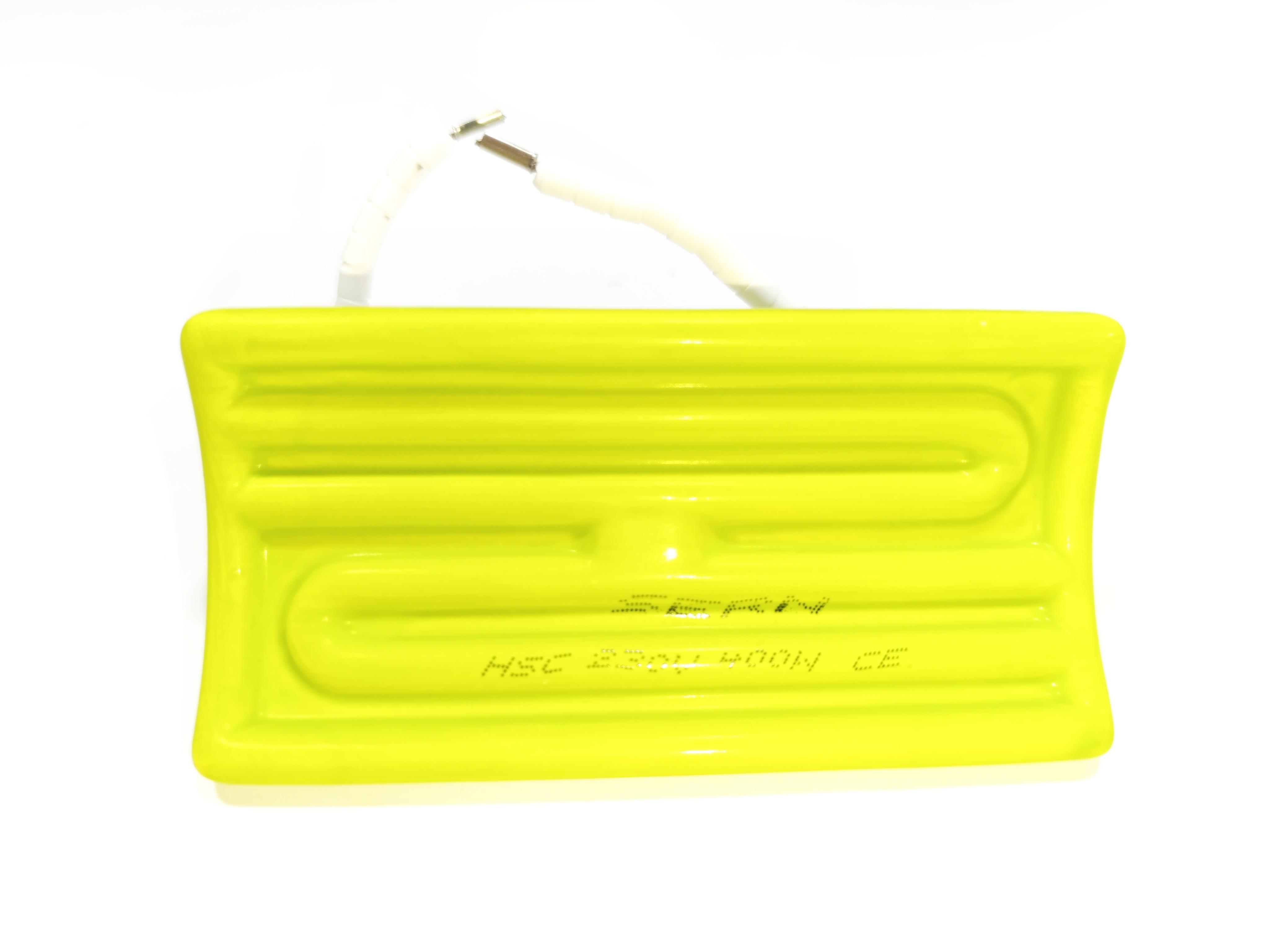 İnfrared Seramik Isıtıcı Rezistans KONKAV 122X60mm 400W 230V Yeşil Renk HSC Model 