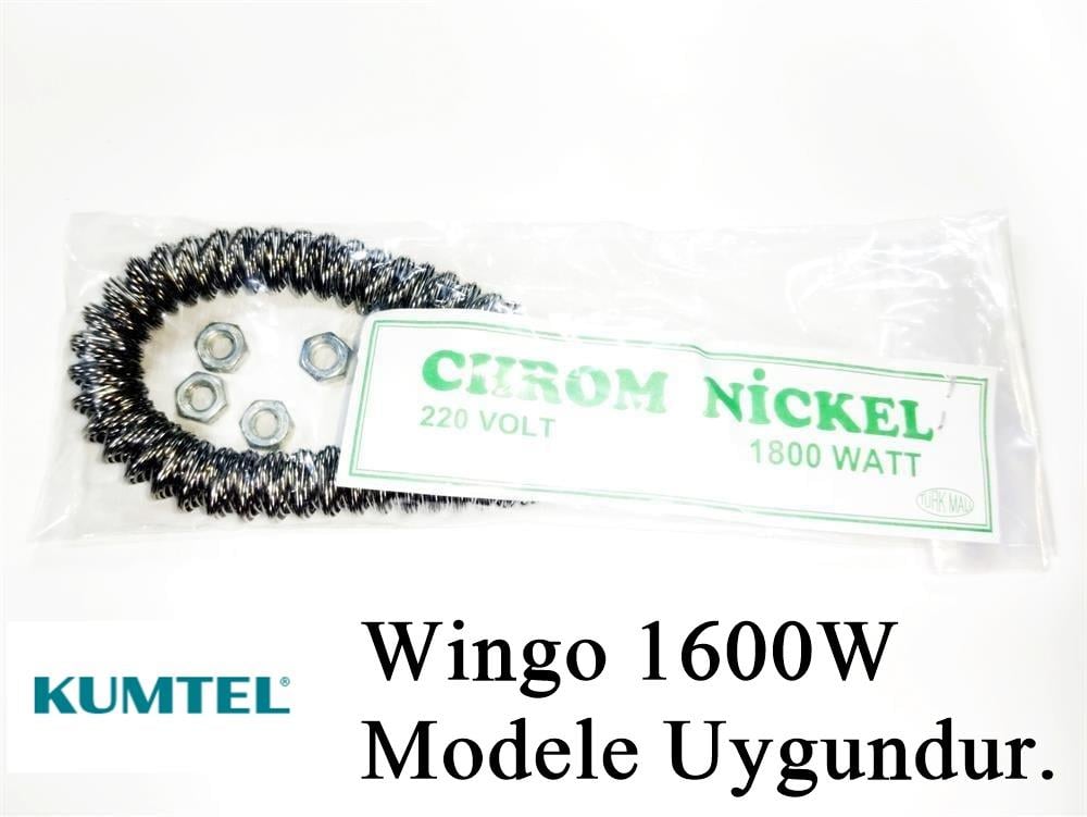 Kumtel Wingo 1600W Uyumlu 1800W İnfrared Soba Isıtıcı Rezistans Teli (Yatay)