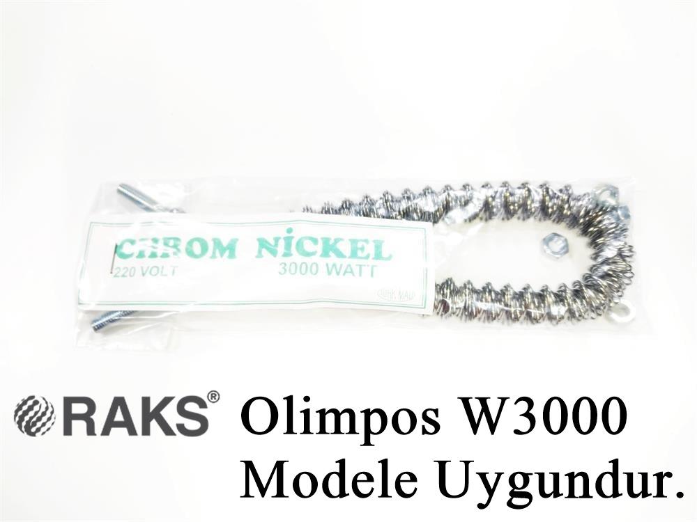 Raks Olimpos W3000 2800W Uyumlu 3000W İnfrared Soba Isıtıcı Rezistans Teli (Yatay) 