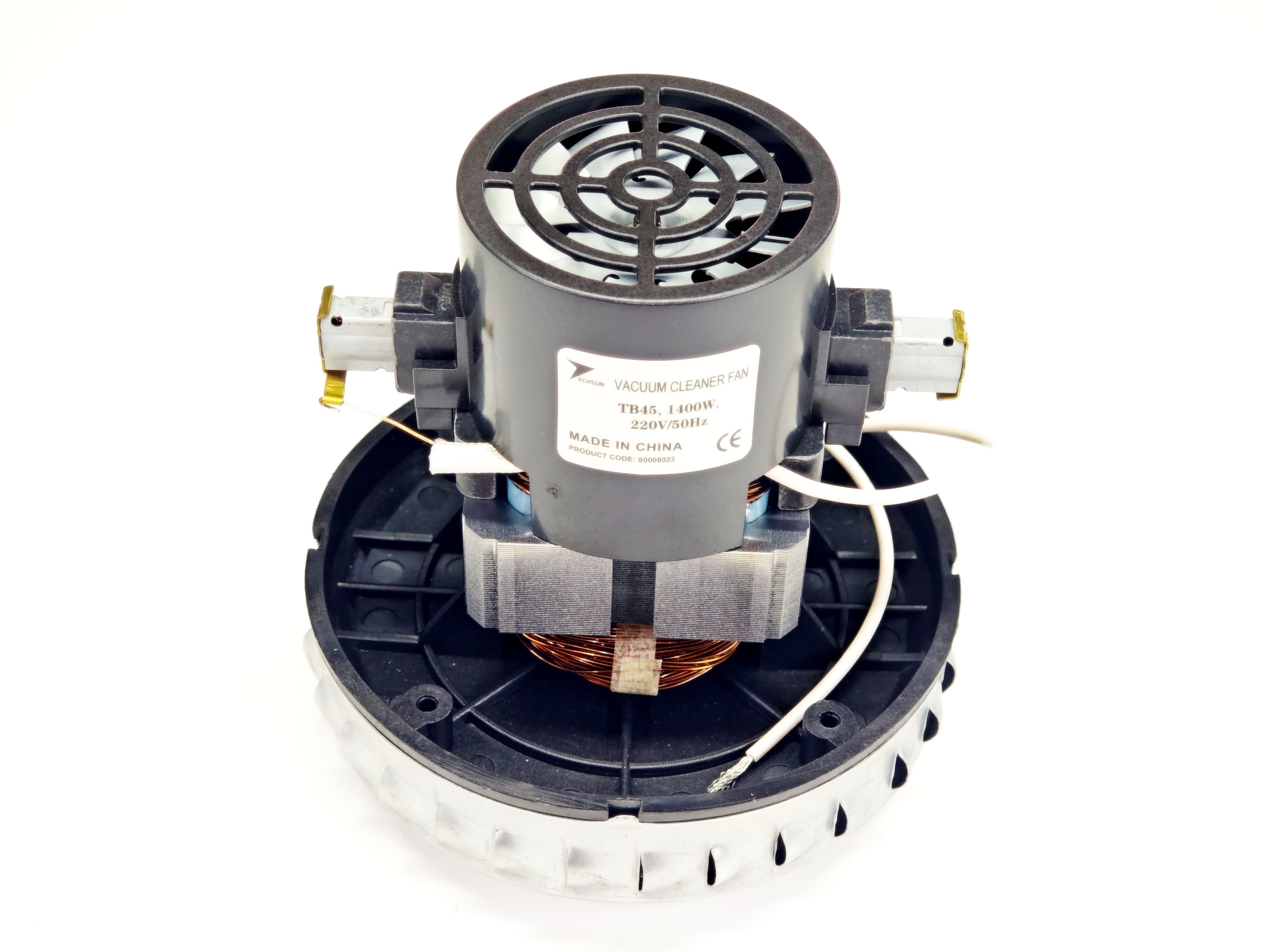 Techsun TB45 Tek Fanlı Elektrikli Süpürge Motoru 1400W 220V Arnica Bora Uyumlu