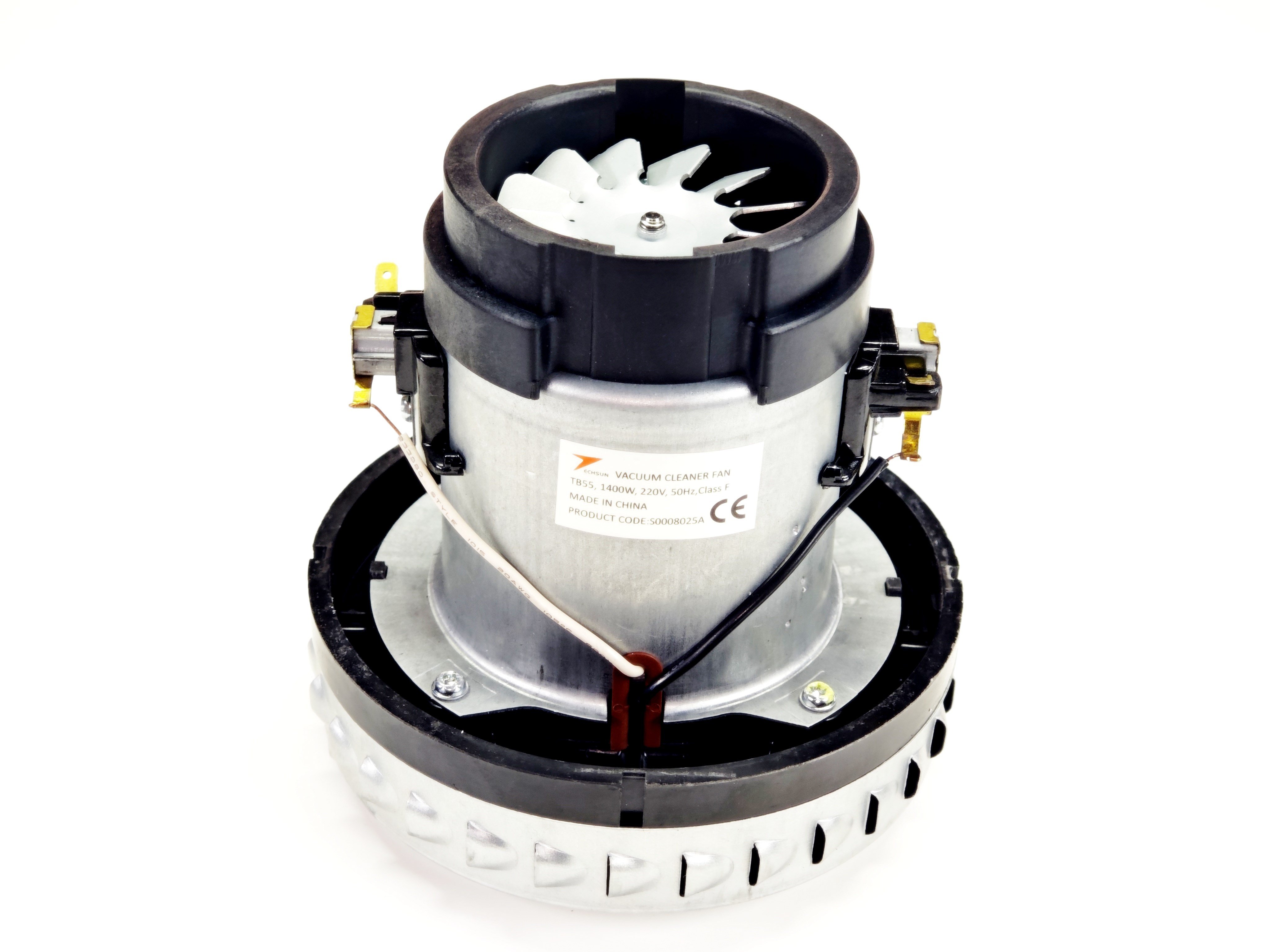 Techsun TB55 Tek Fanlı Elektrikli Süpürge Motoru 1400W 220V