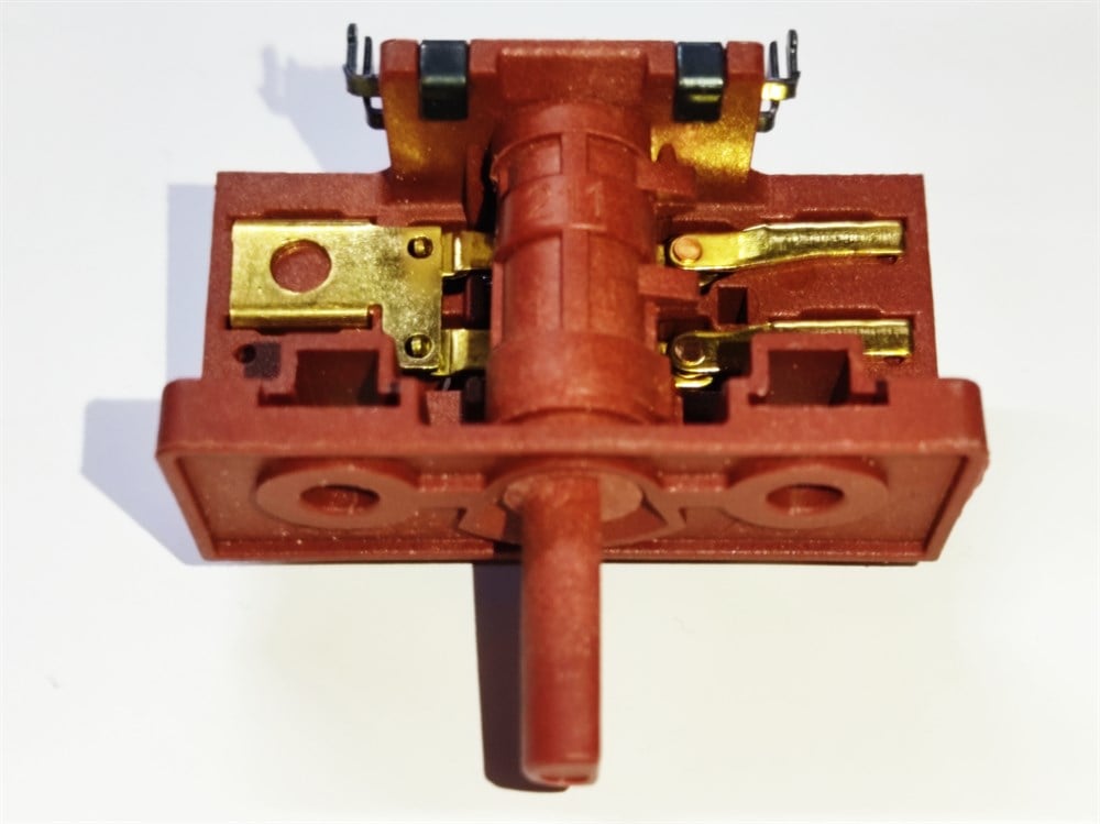 UFO Mikatronik soba çevirmeli Şalter 2+2 on/off Polyemit