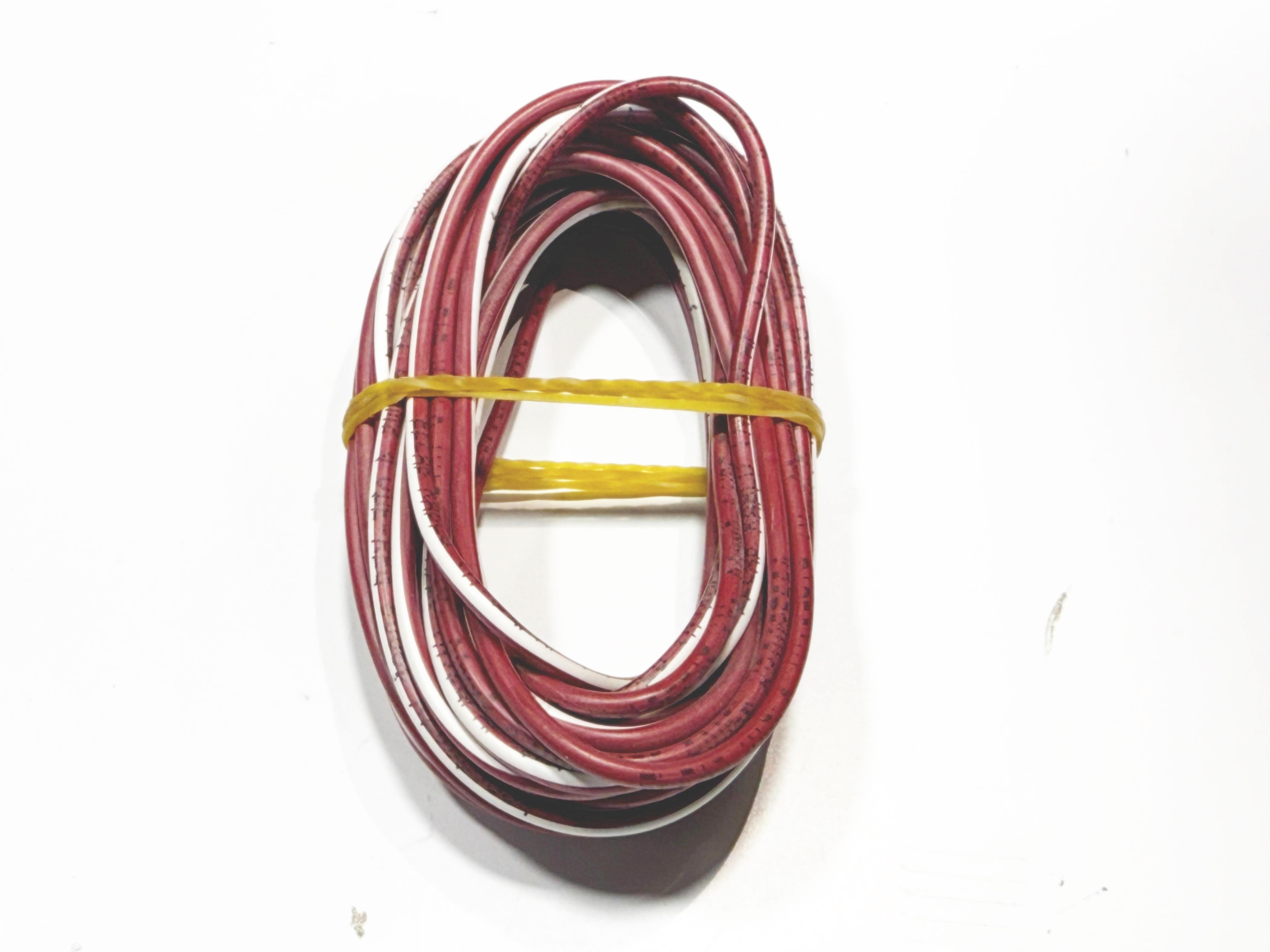 1mm 5metre Yanmaz Silikon Kablo TTR KIRMIZI Renk