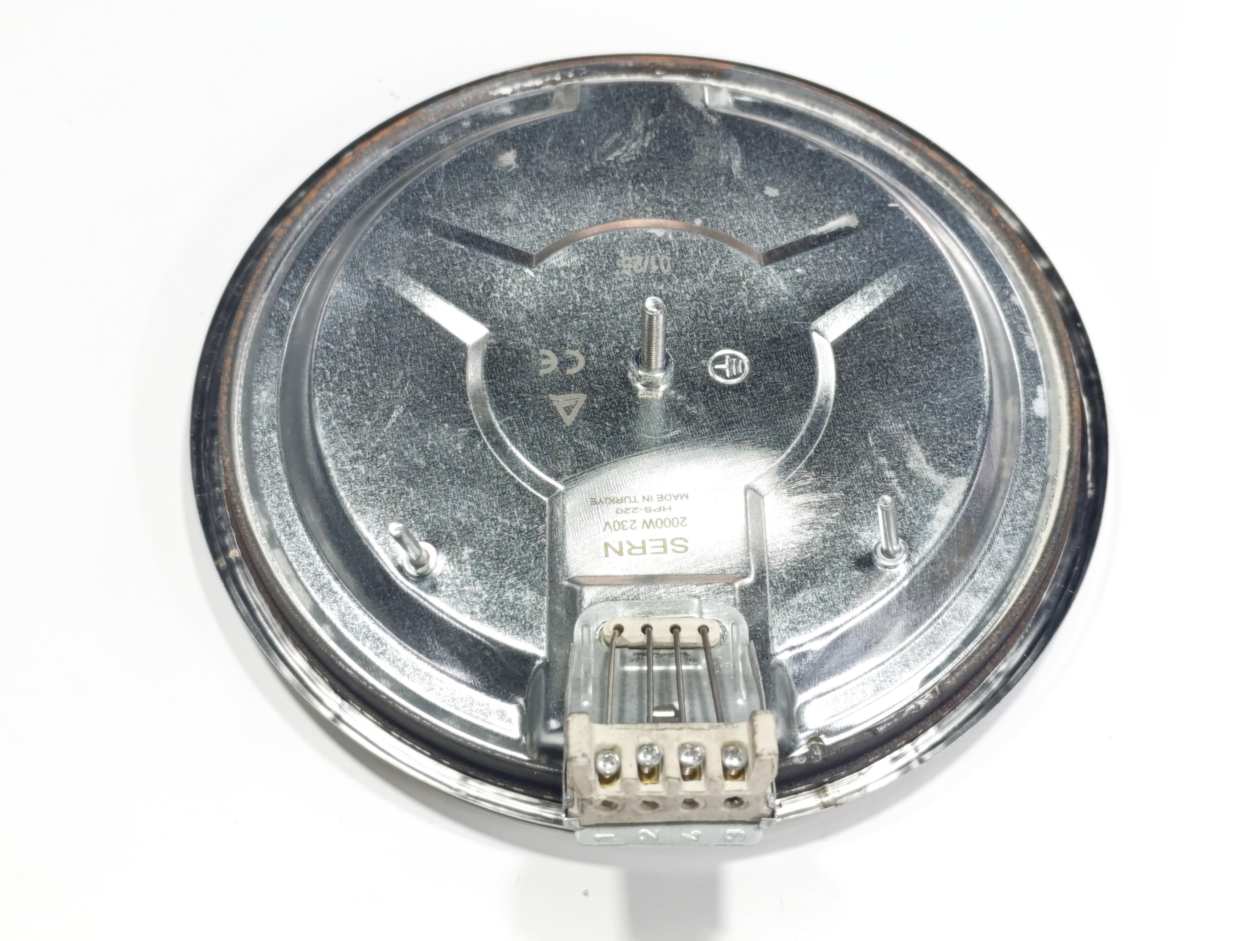 220mm 2000W Rapitli Klemensli Pleyt Elektrikli Ocak Taşı Hotplate