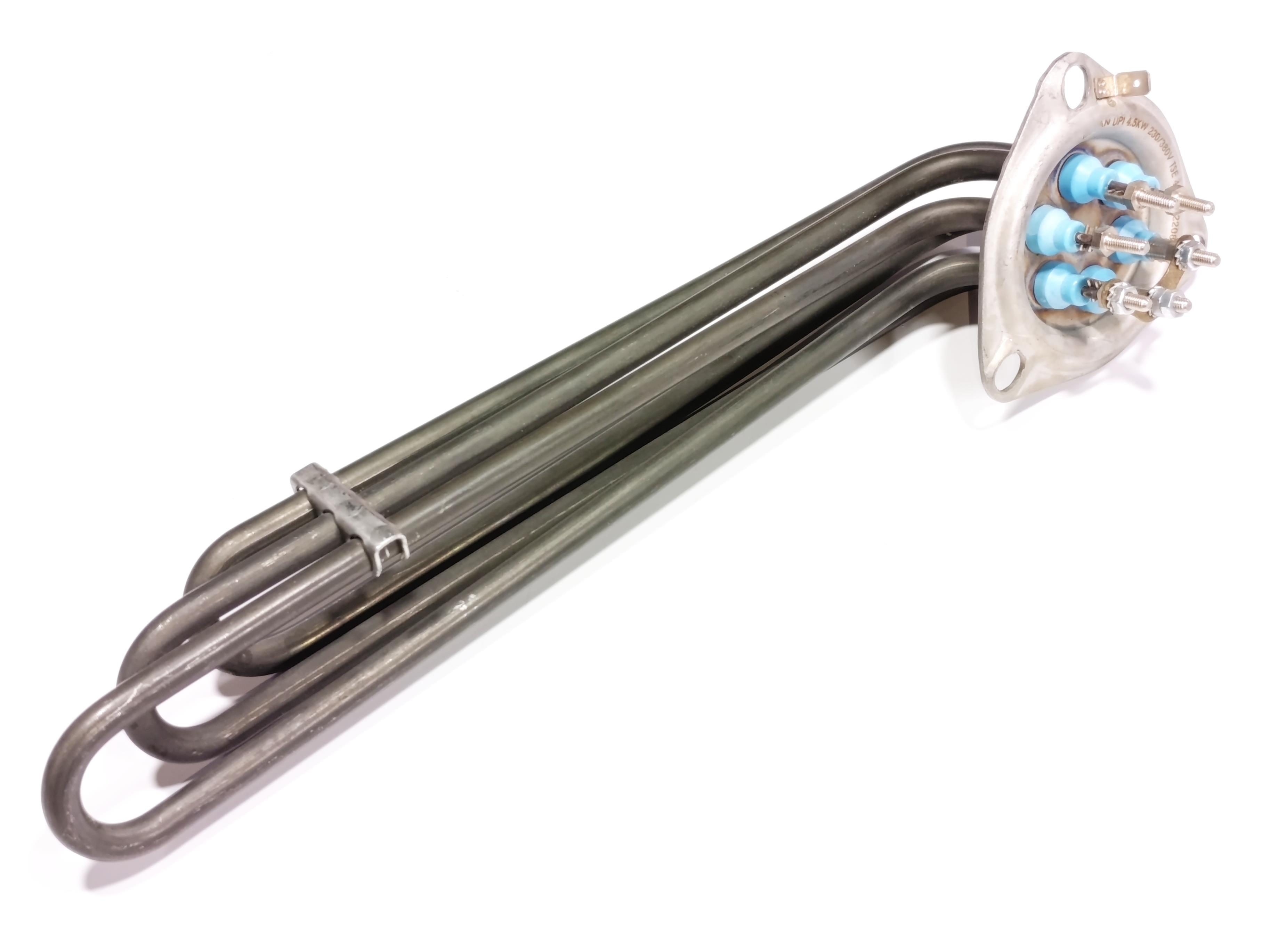 4500W Üçgen Ters Flanş(Büyük) Trifaze Isıtıcı Rezistans F2208-1P İncolay 800 