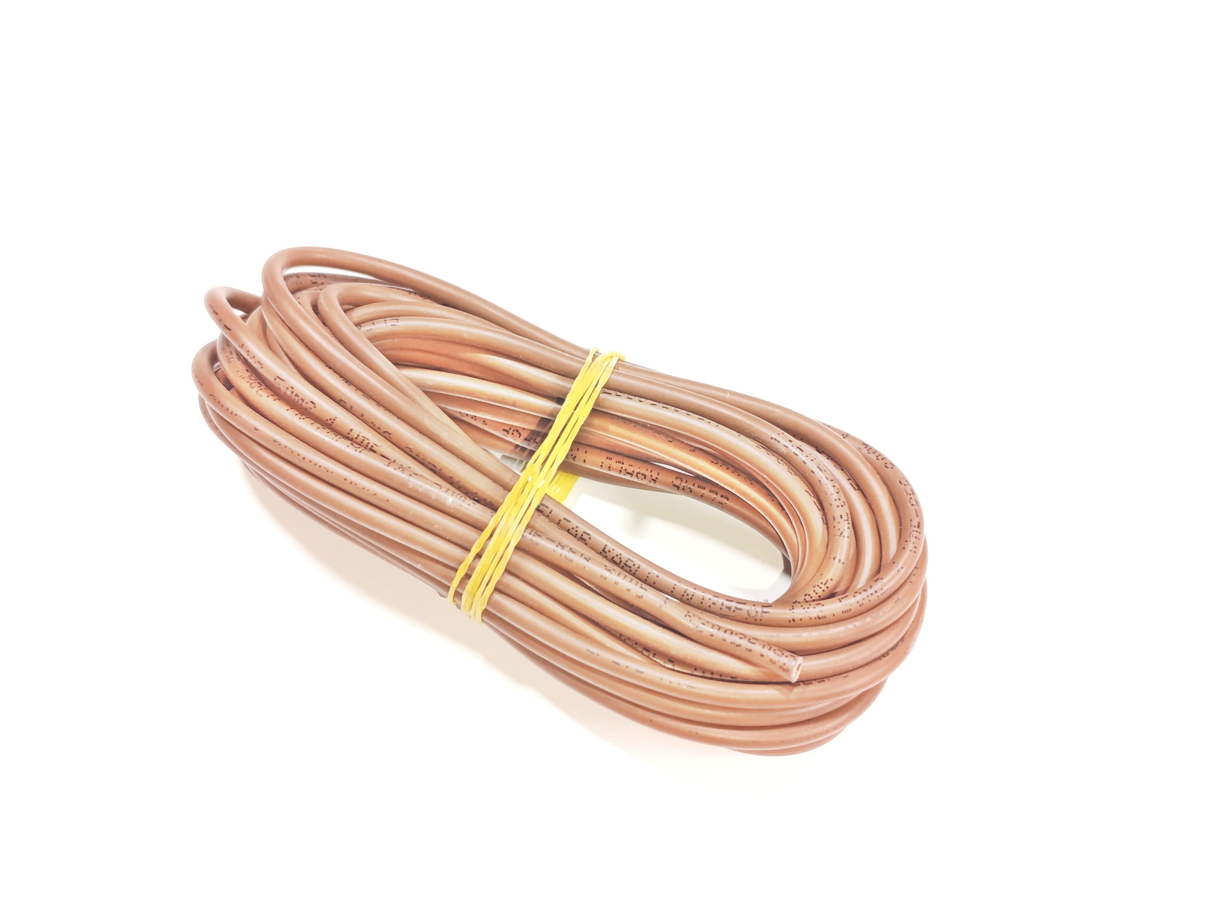 4mm 5metre Yanmaz Silikon Kablo KAHVERENGİ Renk