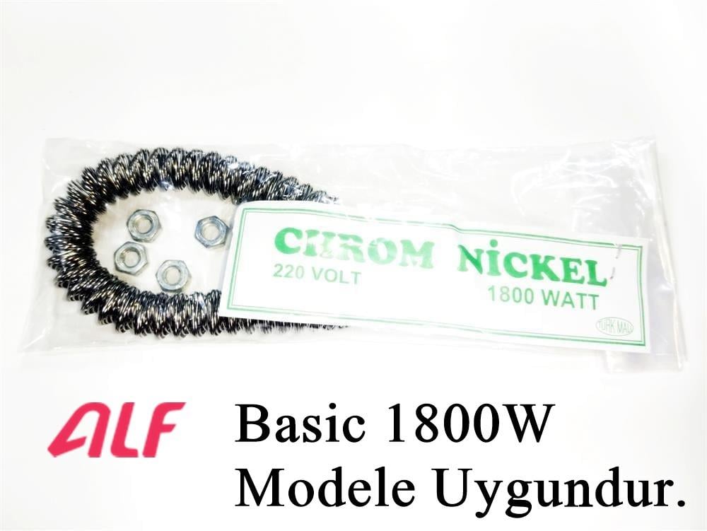 Alf Basic 1800W Uyumlu 1800W İnfrared Soba Isıtıcı Rezistans Teli (Yatay)