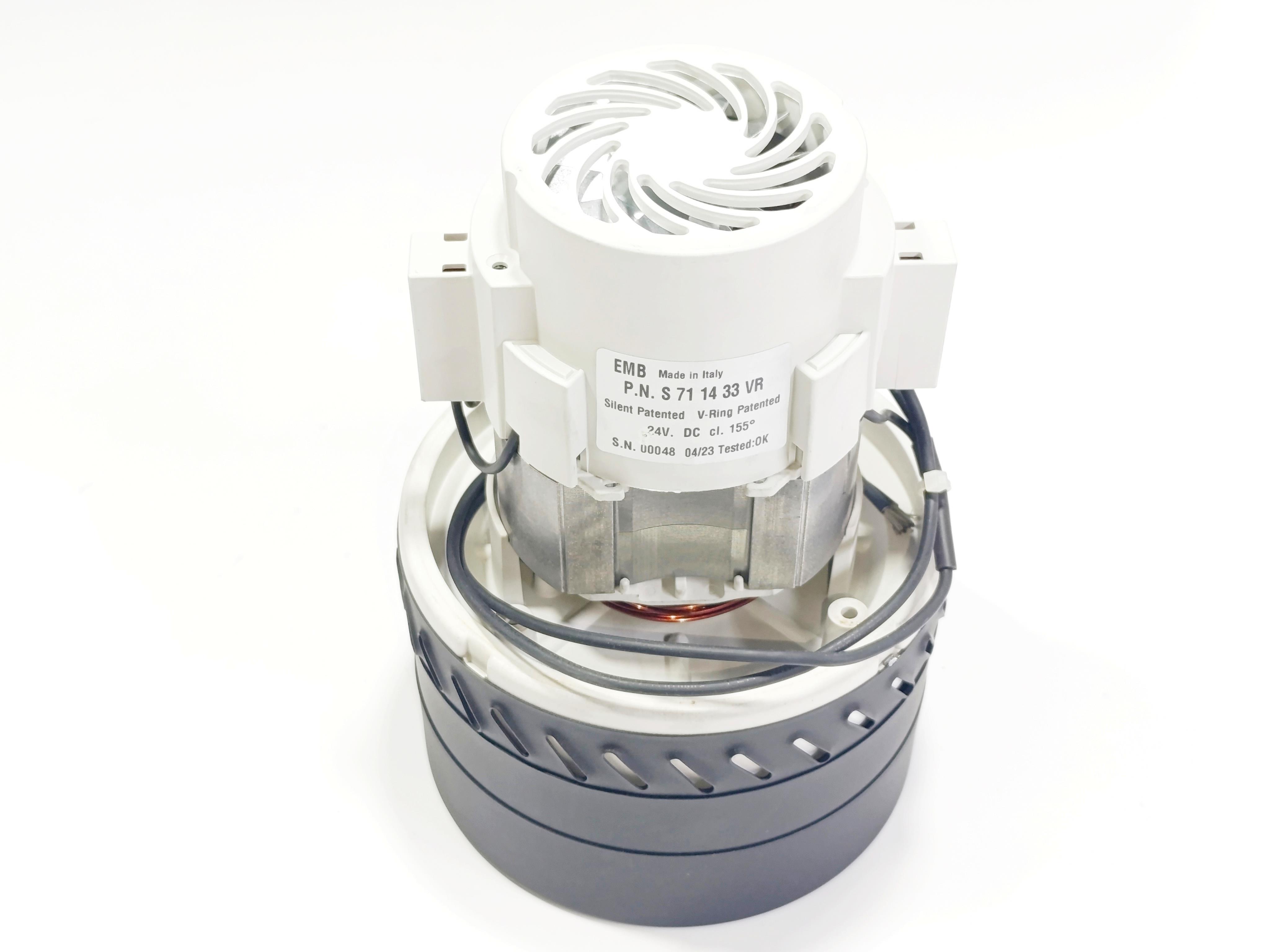 Ametek 24V(Dc) 450W Üçfan Endüstriyel Süpürge Motoru