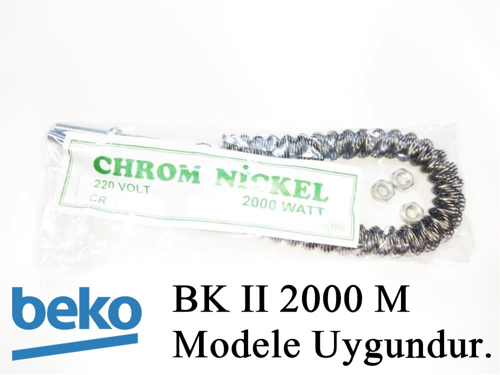 Beko BK II 2000 M Uyumlu 2000W İnfrared Soba Isıtıcı Rezistans Teli (Yatay)