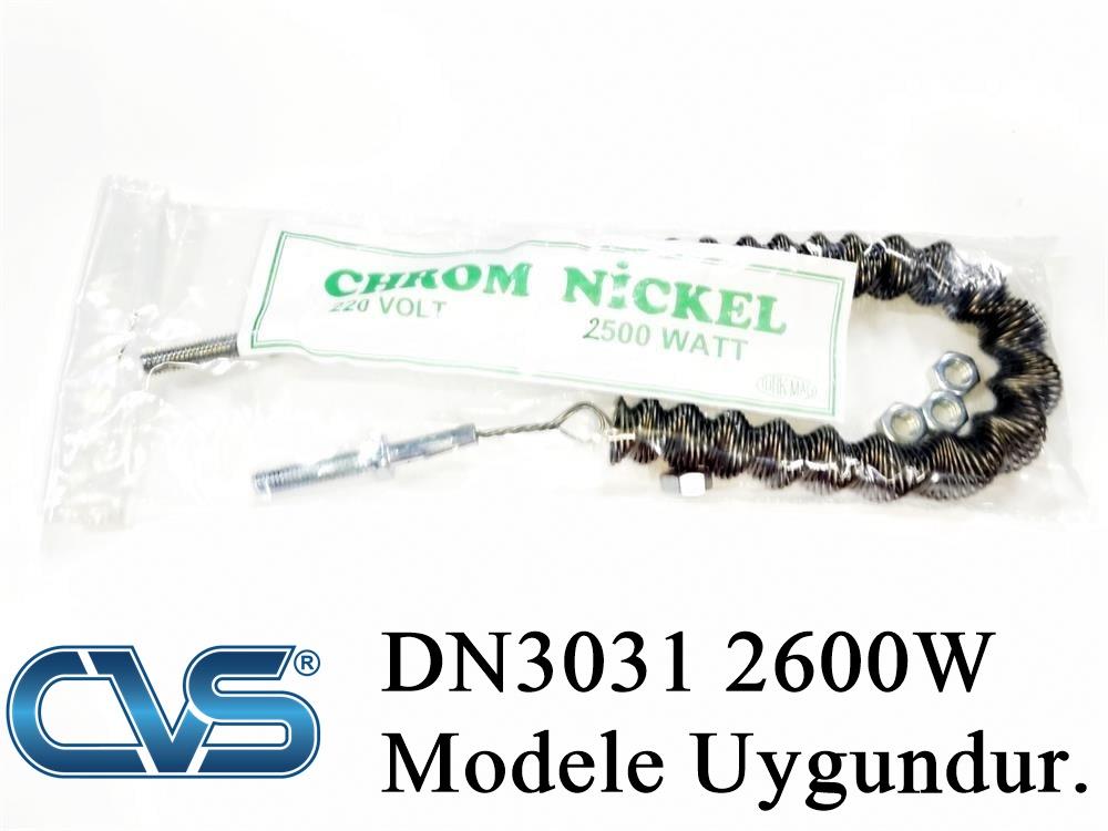 CVS DN 3031 2600W Modele Uyumlu 2500W İnfrared Soba Isıtıcı Rezistans Teli (Yatay) 