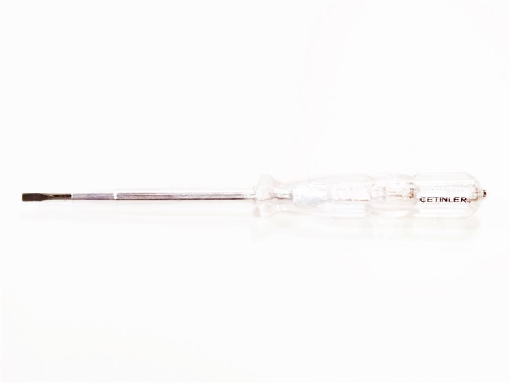 Düz Kalın Uç Çetinler Kontrol Kalemi