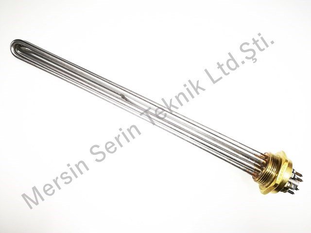 FERQ 1,5inç 10000W 43,5cm Trifaze Sanayi Isıtıcı Rezistansı