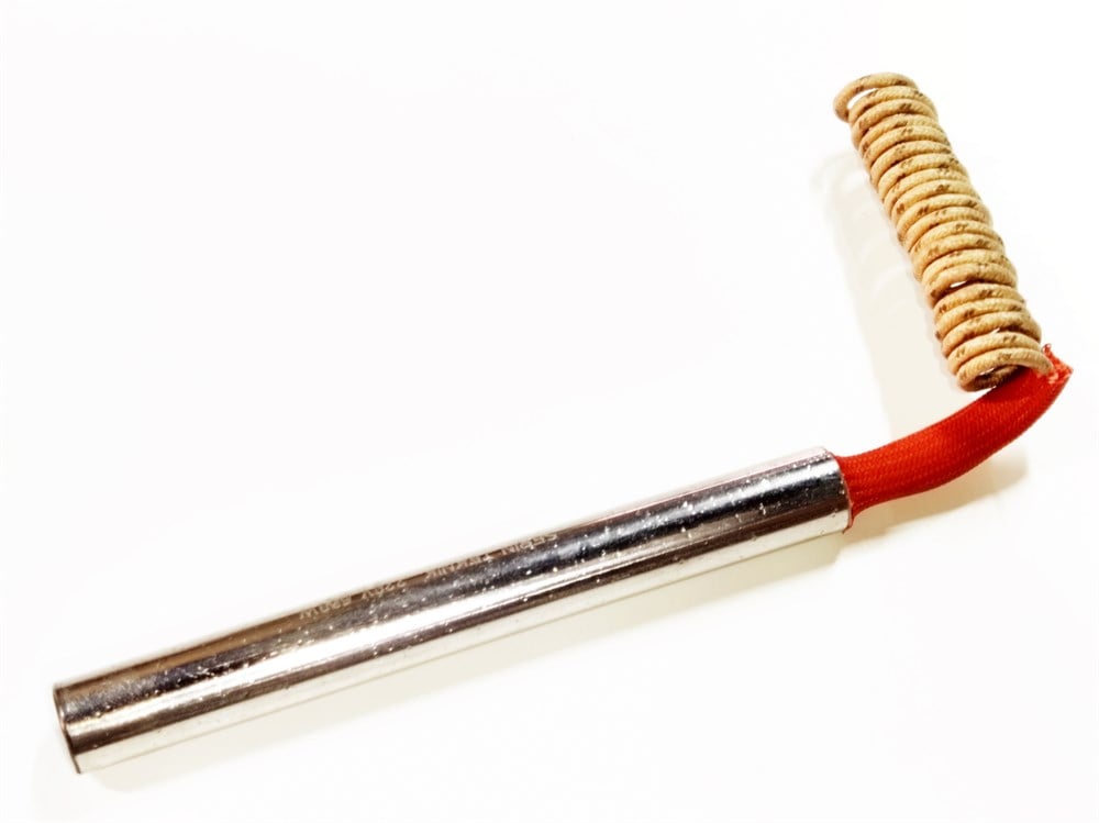 Fişek Isıtıcı Rezistans 12.5cm boy-10mm kalınlık-500 Watt-220Volt