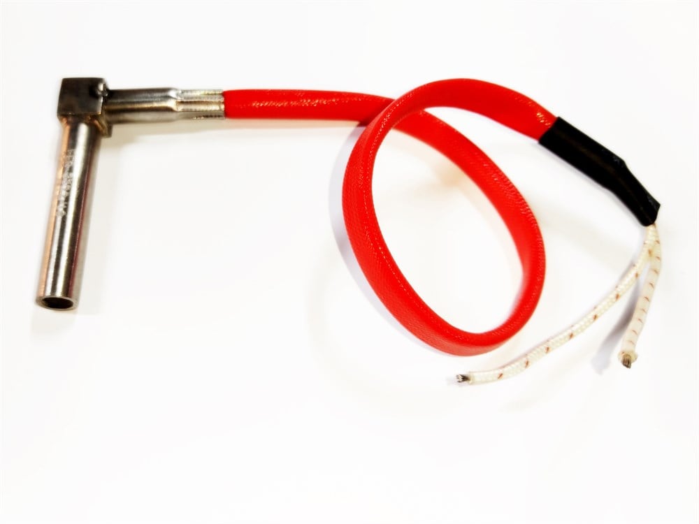 Fişek Isıtıcı Rezistans 5cm boy-10mm kalınlık-315W-220 V Dirsekli