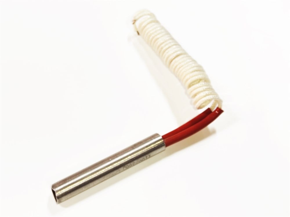 Fişek Isıtıcı Rezistans 6cm boy-10mm kalınlık-300 Watt-110 Volt