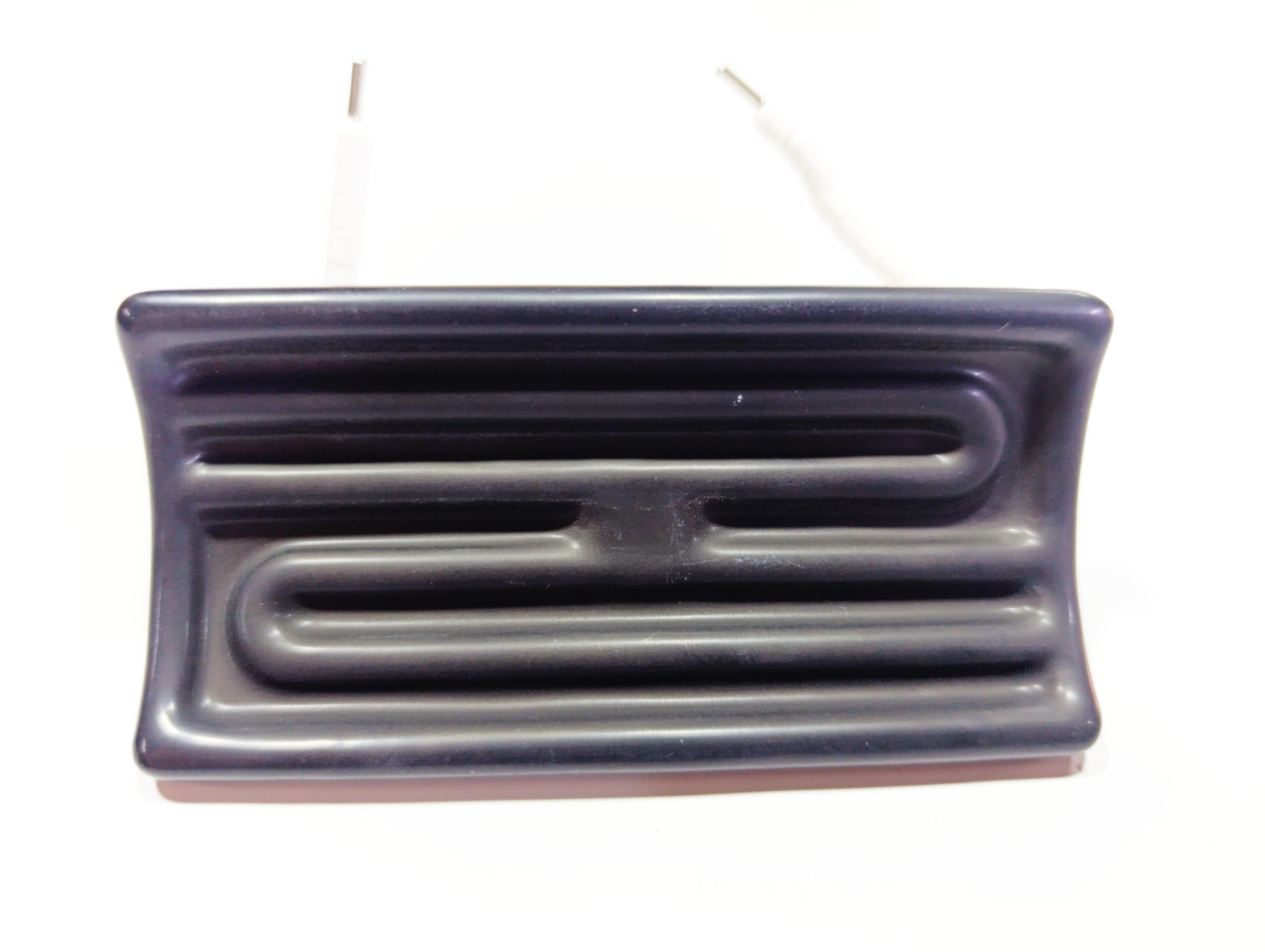 İnfrared Seramik Isıtıcı Rezistans KONKAV 122X60mm 500W 230V Siyah Renk HSC Model 