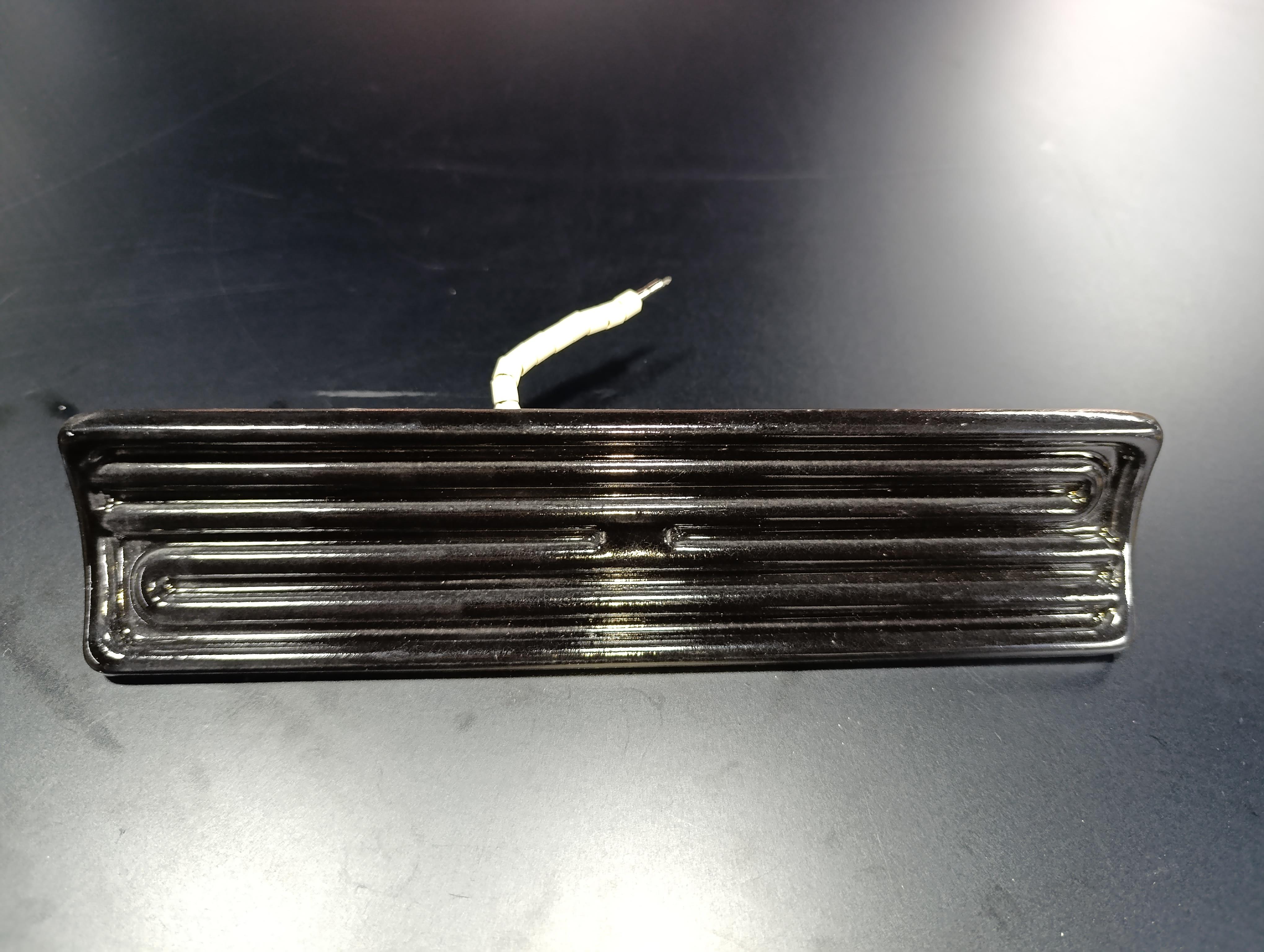 İnfrared Seramik Isıtıcı Rezistans KONKAV 245X60mm 400W 230V Siyah Renk FSC Model