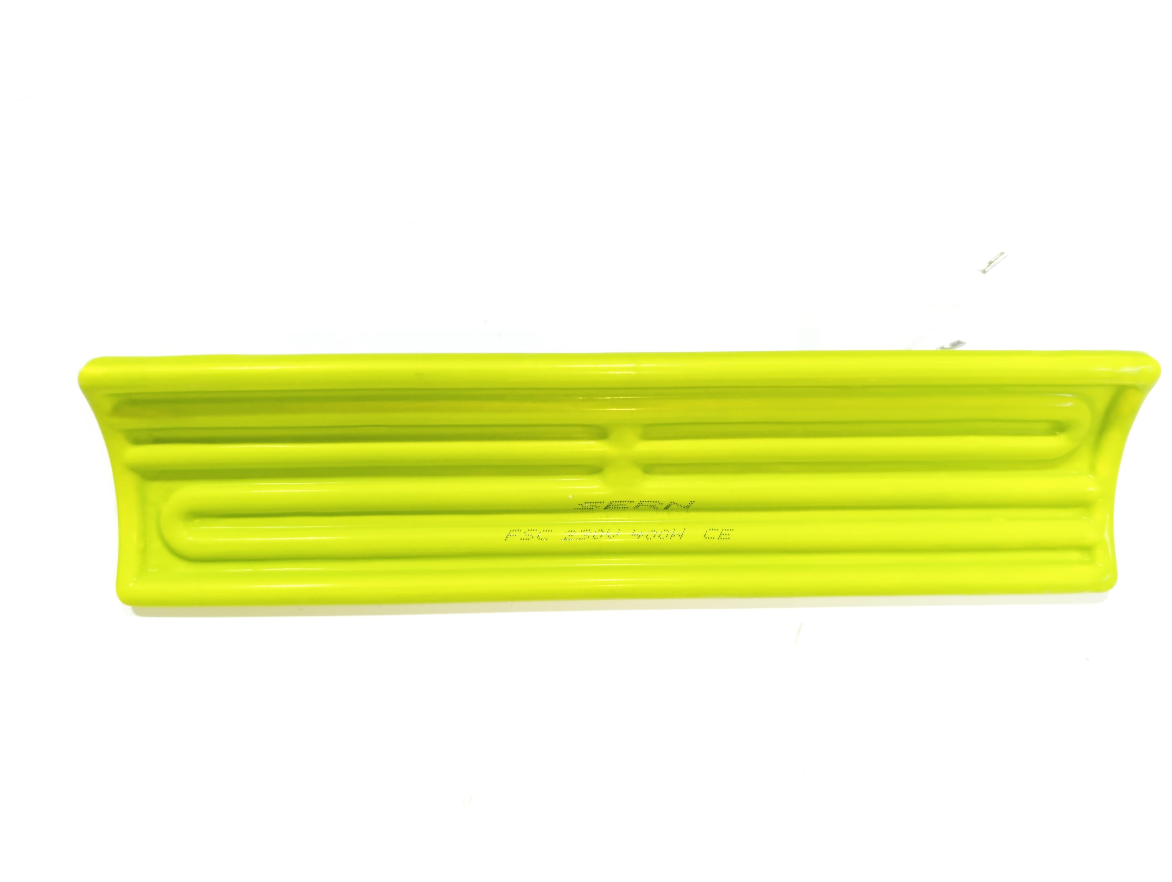 İnfrared Seramik Isıtıcı Rezistans KONKAV 245X60mm 400W 230V Yeşil Renk FSC Model 