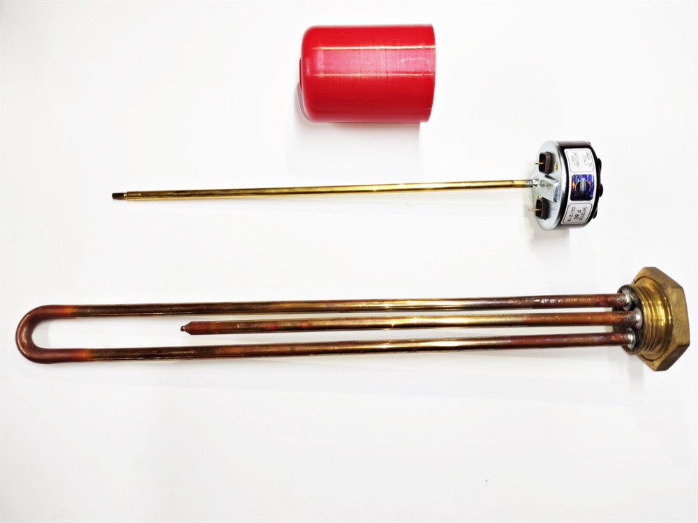 İtalyan Güneş Enerji Isıtıcı 40cm Bakır 2000W+Termotat+Kapak