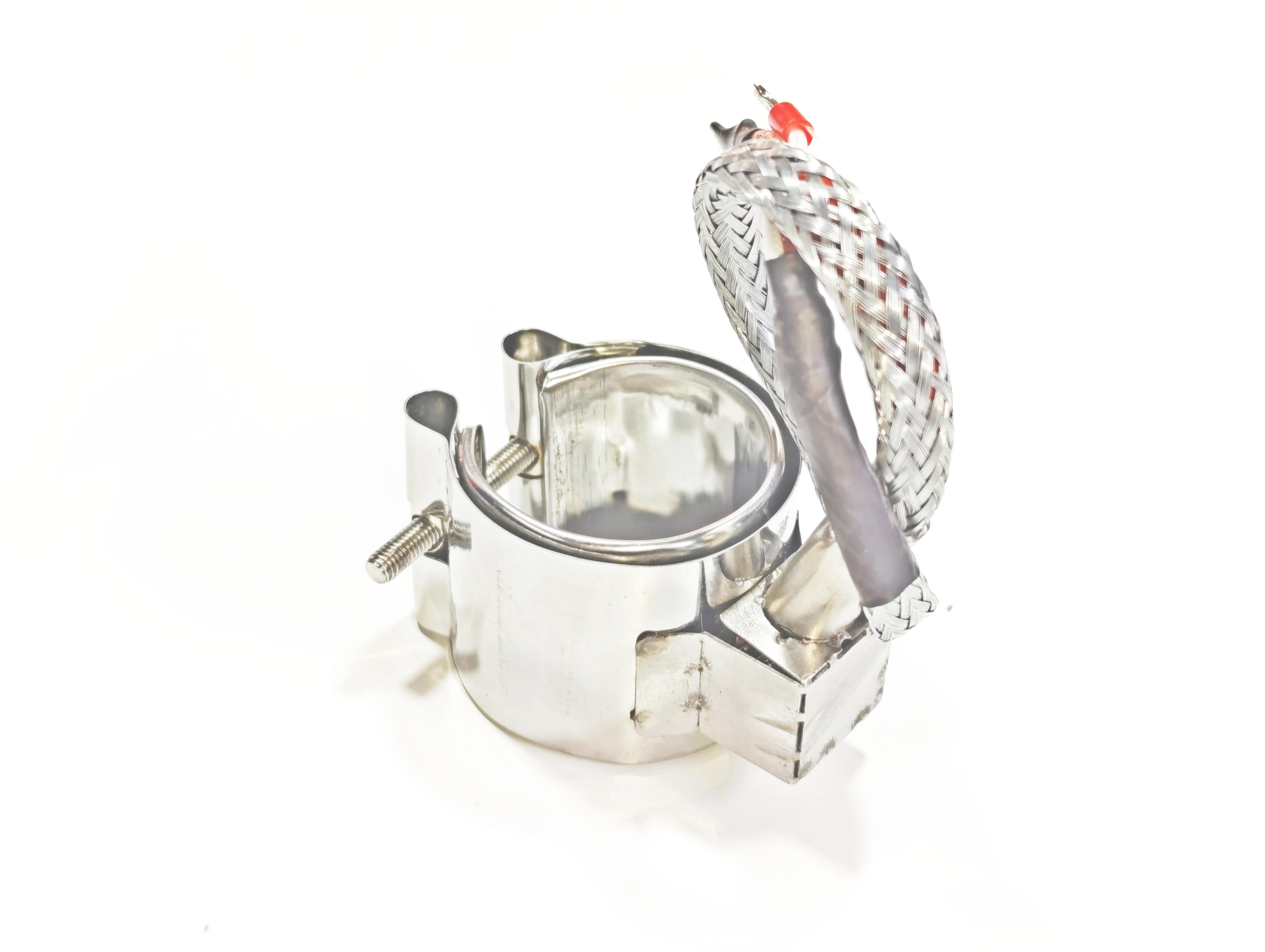 Kelepçe Meme Rezistans 40mm Çap-40mm Boy-250W-230V Zırhlı Kablolu