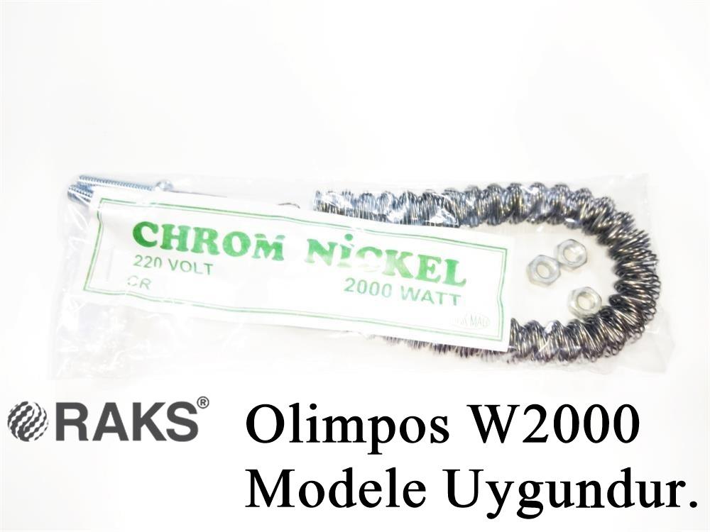 Raks Olimpos W2000 Uyumlu 2000W İnfrared Soba Isıtıcı Rezistans Teli (Yatay)
