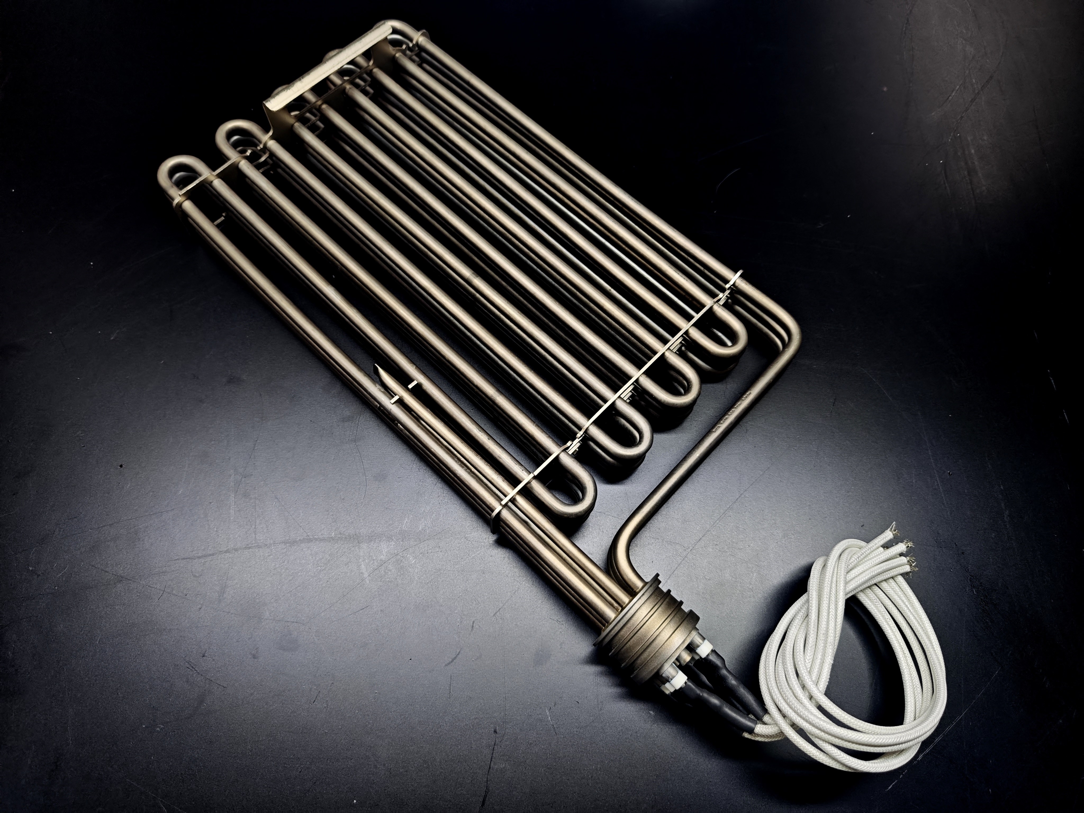 Rica 5108539 CR304 Mafsallı Endüstriyel Fritöz Rezistansı 230V 380V 18000W Sanayi Tipi Fritöz Isıtıcı