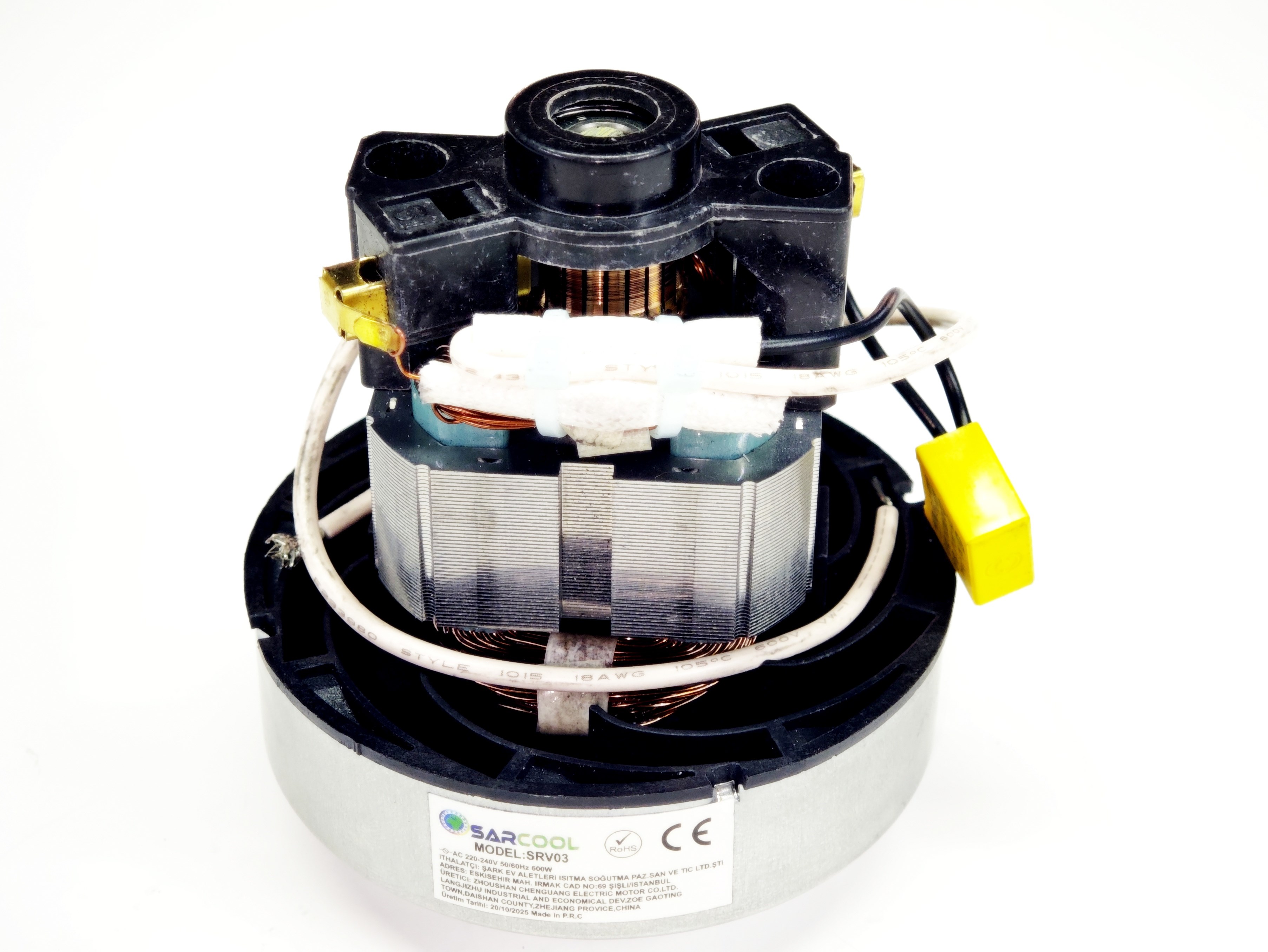 Sarcool SRV03 Elektrikli Süpürge Motoru 600W 220V