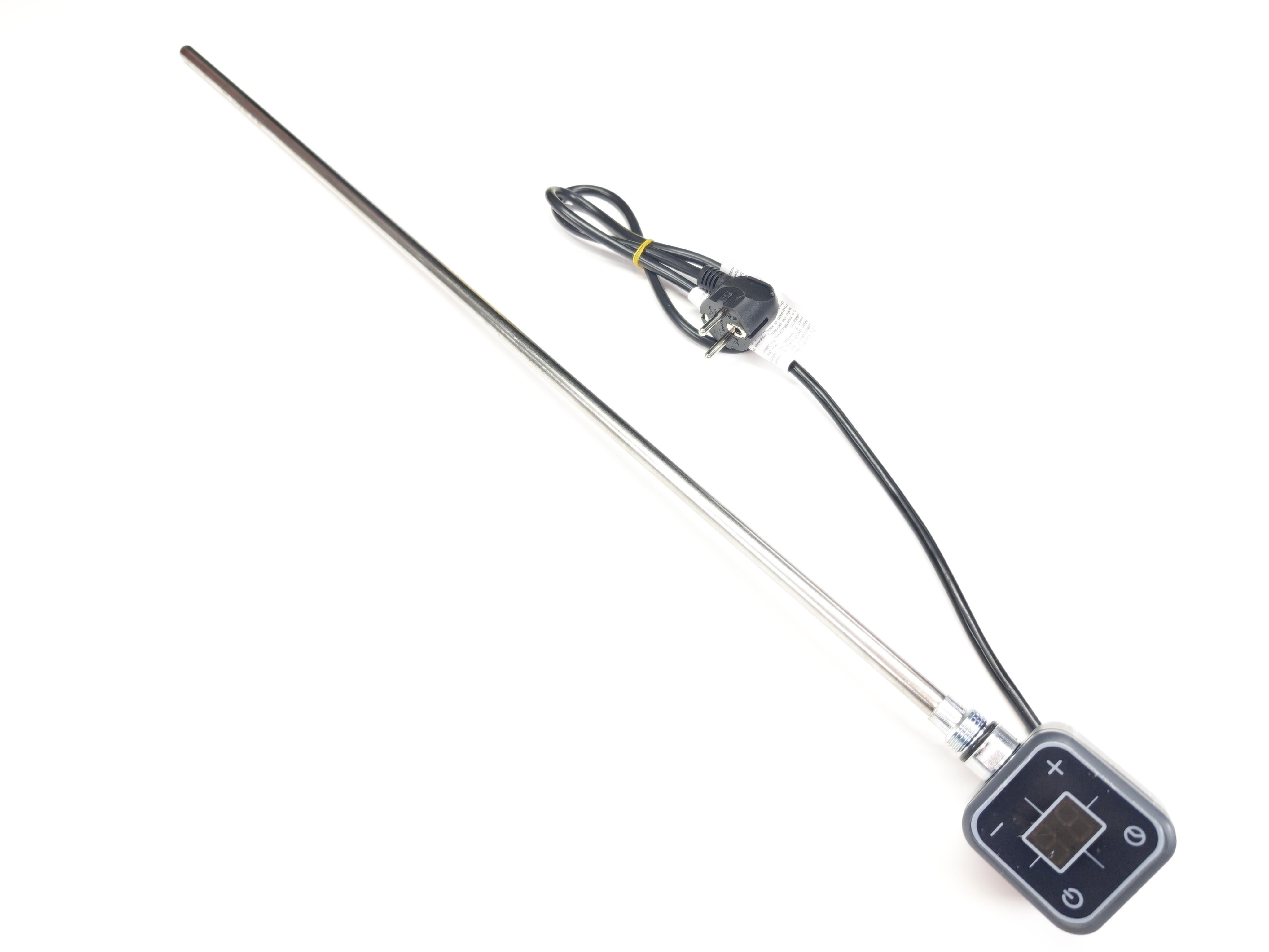 Sern 1000W Antresit Renk Kare Dijital HP013 Model Havlupan Isıtıcı Rezistans 230V L:720mm 1/2'' (Yarım Parmak)