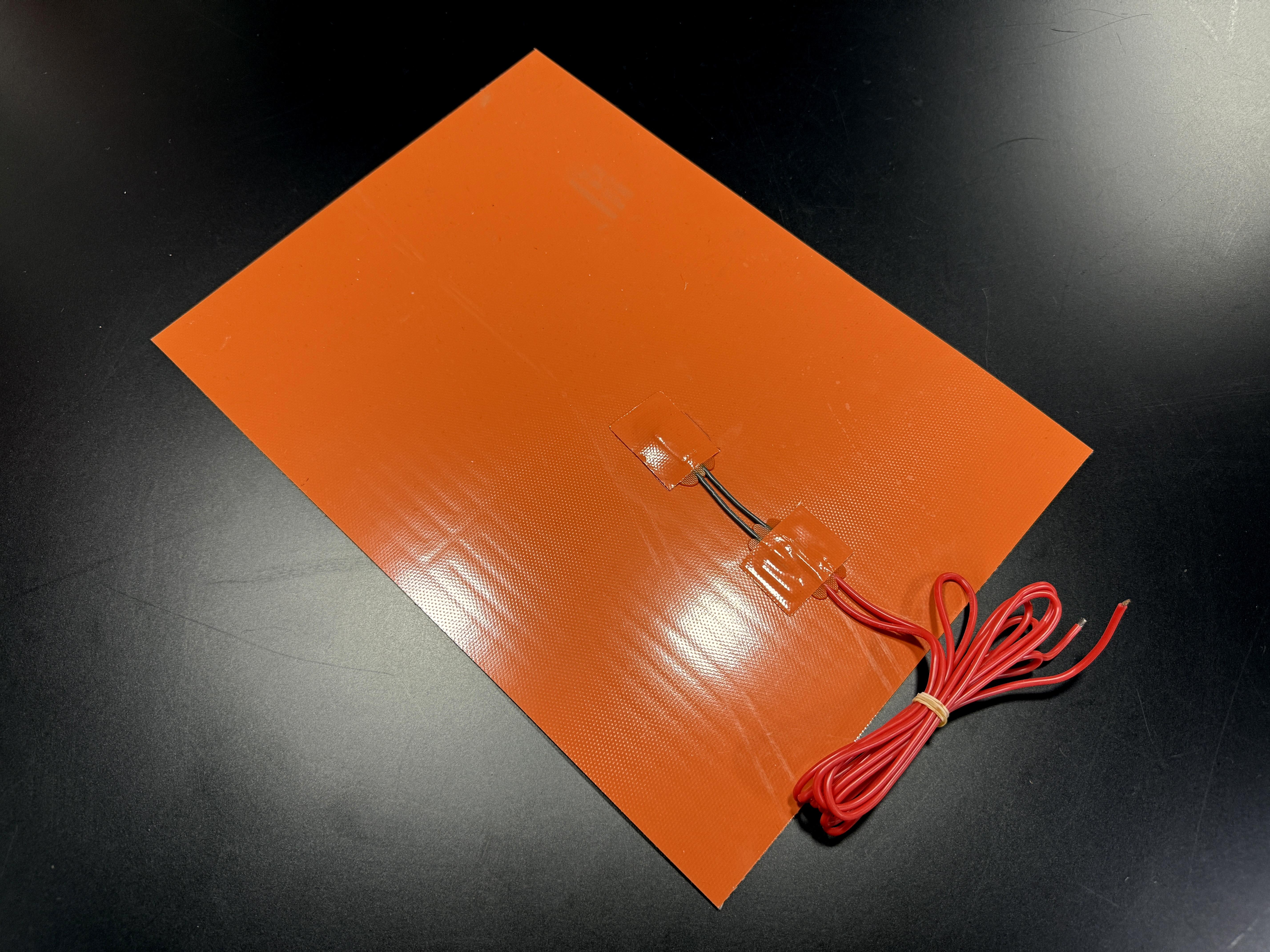 Sern Açık Büfe Silikon 25x35cm Yapışkanlı Termikli Isıtcı Rezistans 1000W 230V