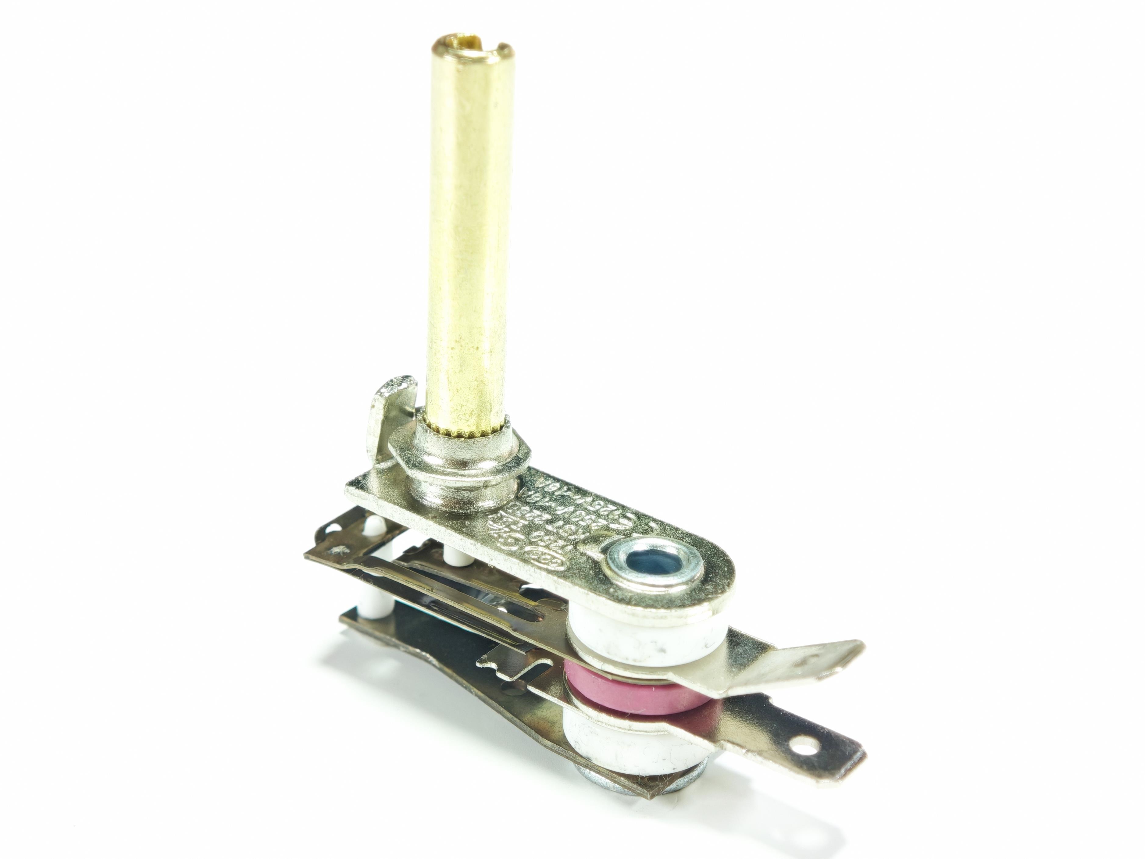 SERN Semaver, Ocak ve Tost Makinesi Uyumlu Bimetal Termostat Uzun Paso 30 mm 16A 250 Derece 230V