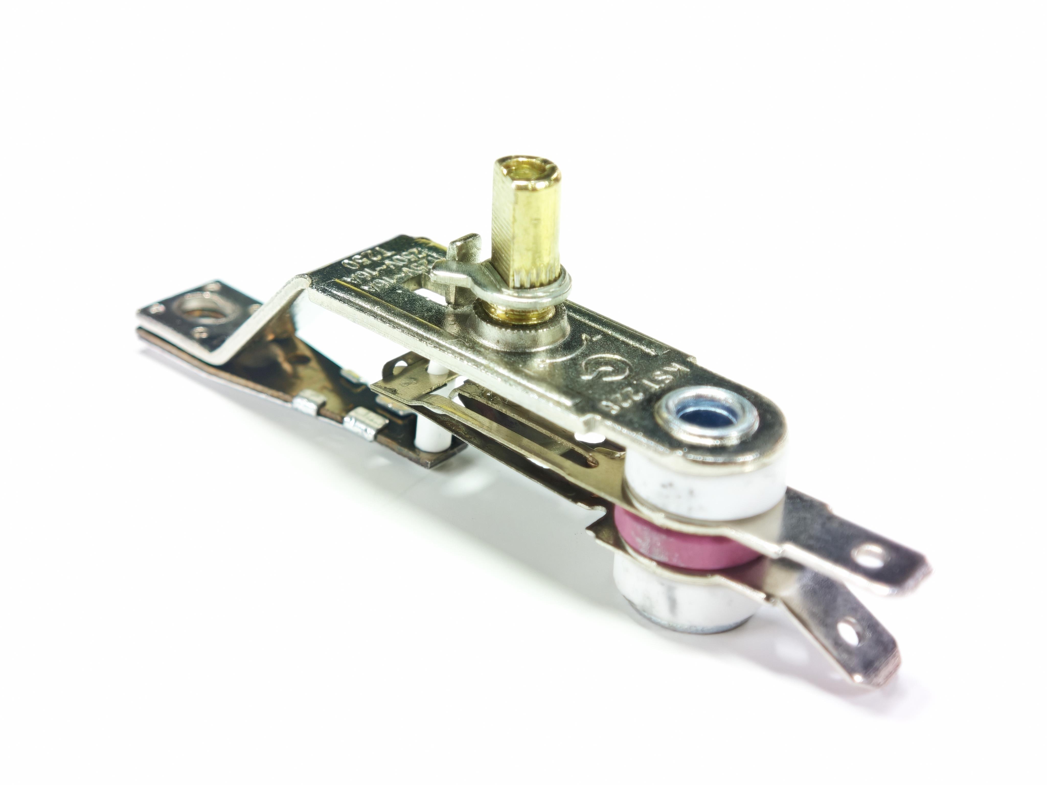SERN Tost Makinesi ve Ütü Uyumlu Bimetal Termostat Soketli Kısa Paso 16A 250 Derece 230V