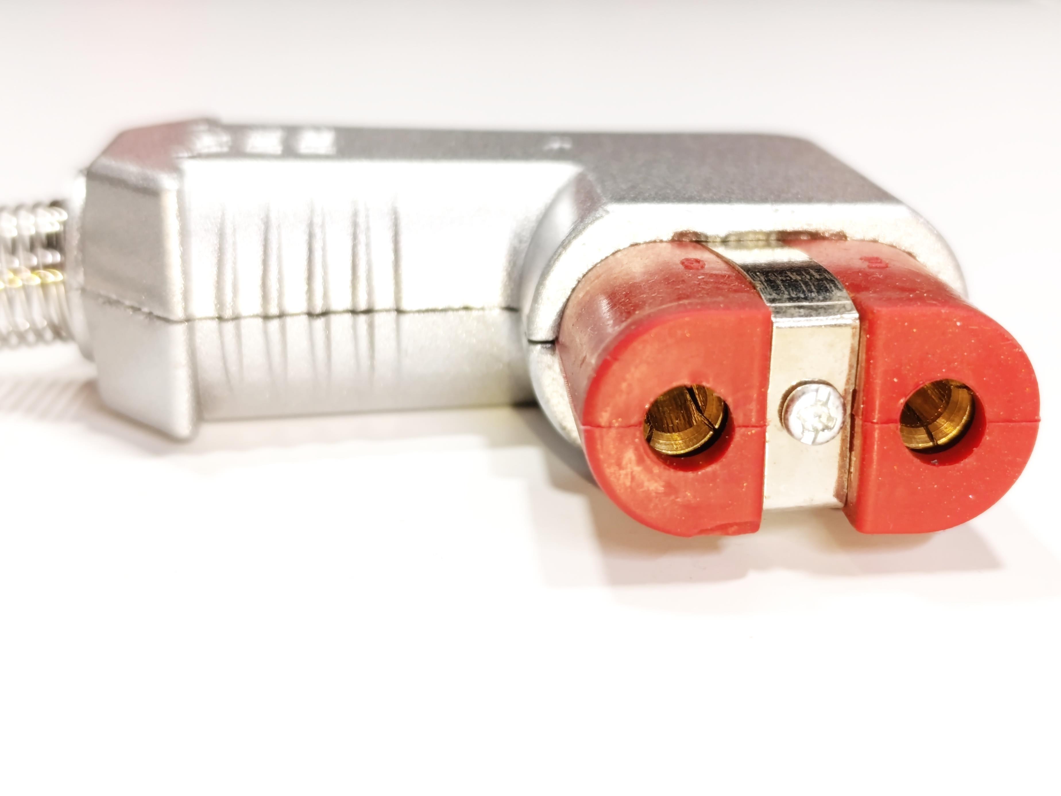 TYP-RA-2-ALSİ Endüstriyel Eğik Model Erkek Fiş – Alüminyum/Silikon – 300°C – 35A – 220-380V