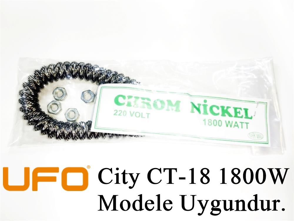 UFO City CT/18 1800W Uyumlu 1800W İnfrared Soba Isıtıcı Rezistans Teli (Yatay)