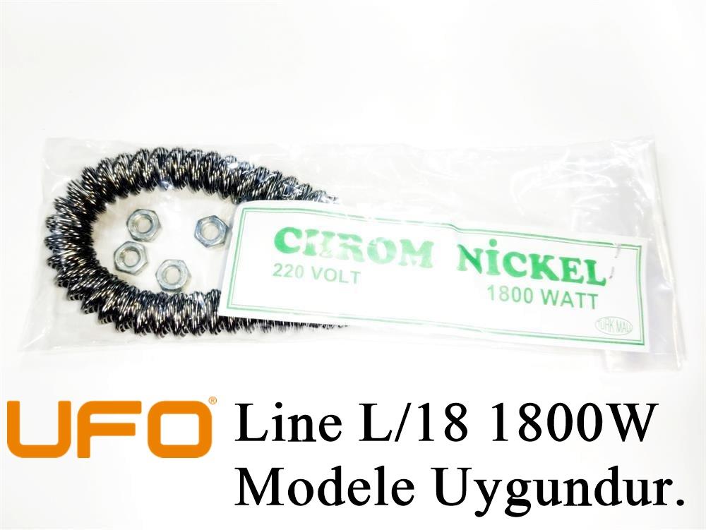 UFO Line L/18 1800W Uyumlu 1800W İnfrared Soba Isıtıcı Rezistans Teli (Yatay)
