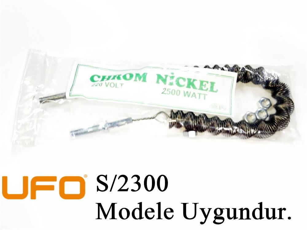 UFO S/2300 Modele Uyumlu 2500W İnfrared Soba Isıtıcı Rezistans Teli (Yatay) 