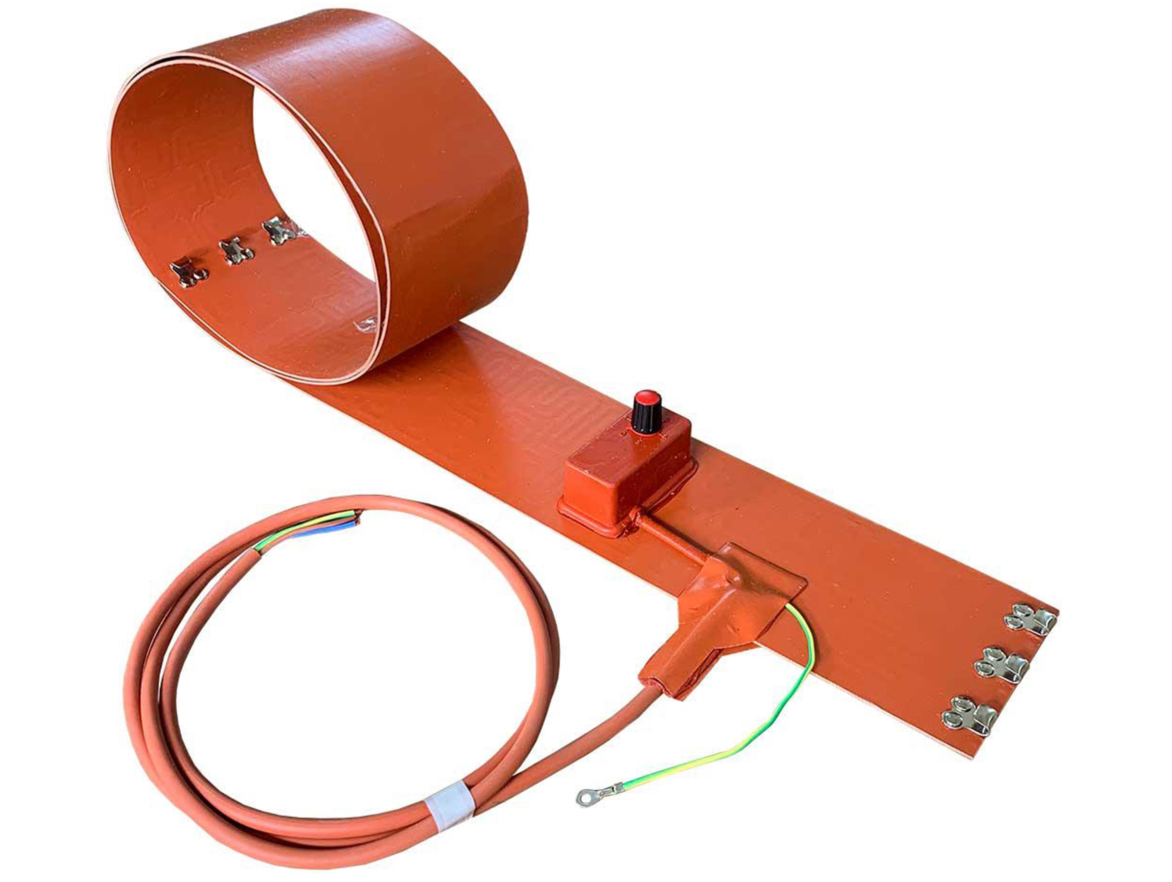 Varil Isıtıcı Rezistans - Ayarlanabilir Isı Bantlı, 230V 1500W