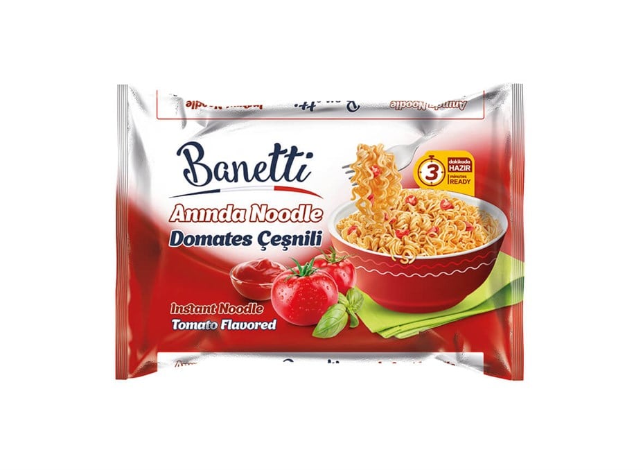 Banetti Noodle Poşet Domates Çeşnili Net: 75 g