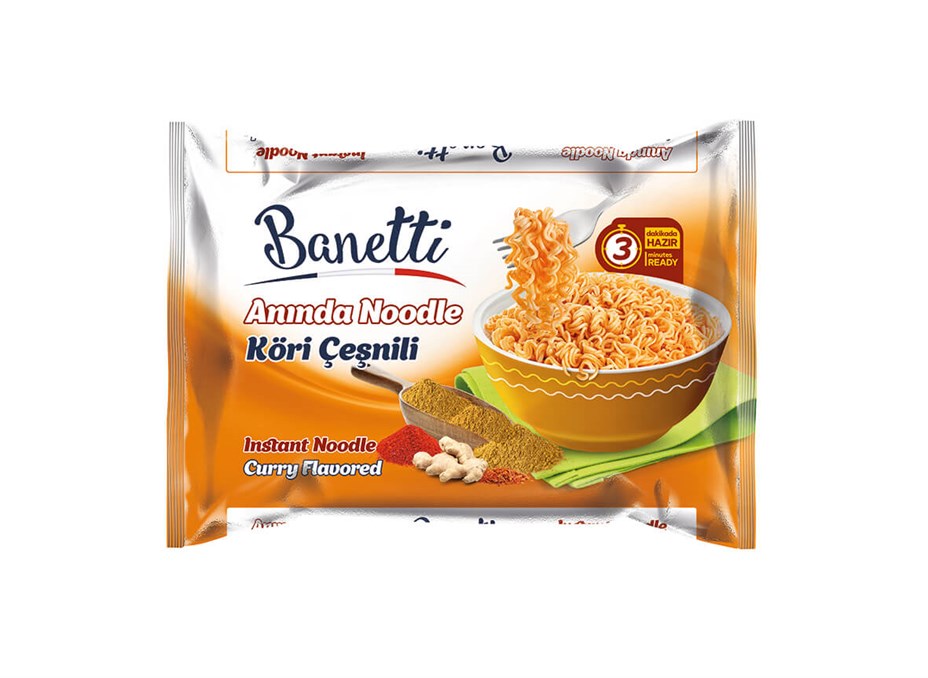 Banetti Noodle Poşet Köri Çeşnili Net: 75 g