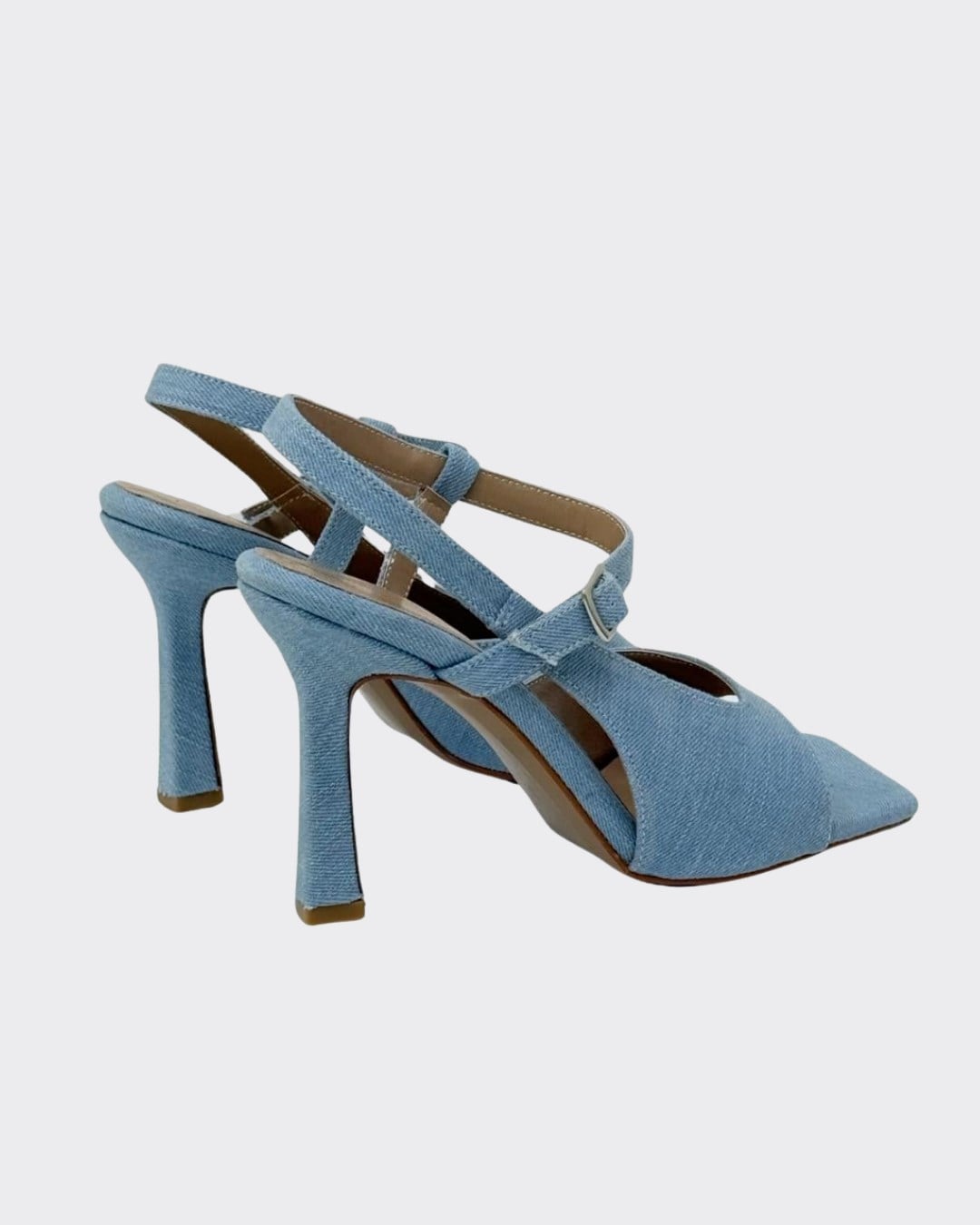 Asimetrik Kesim Tasarım Sandalet