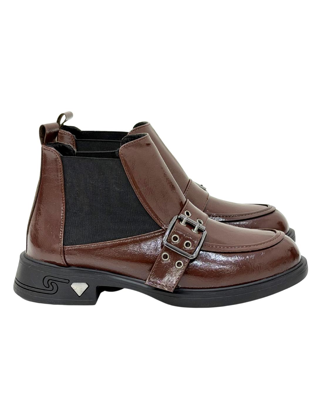 Pantolan Boy 3 Cm Tabanlı Toka Detaylı Bot