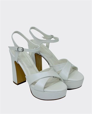 13 Cm Rahat Topuklu Platform Ayakkabı