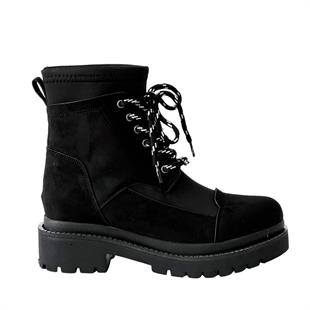 5 Cm Kalın Tabanlı Bağcıklı Bot