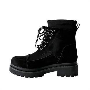 5 Cm Kalın Tabanlı Bağcıklı Bot