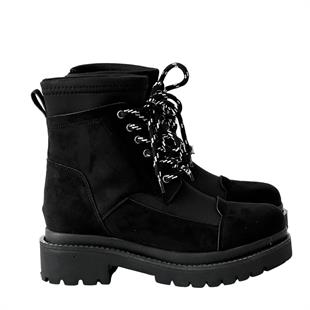 5 Cm Kalın Tabanlı Bağcıklı Bot