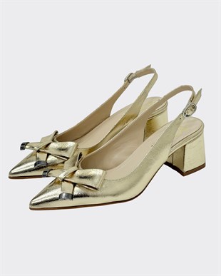 6 Cm Özel Rahat Topuklu Tasarım Tokalı Stiletto