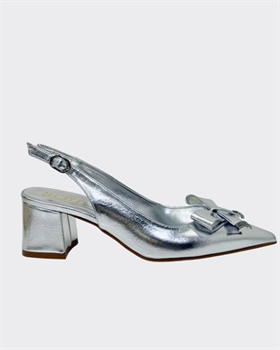 6 Cm Özel Rahat Topuklu Tasarım Tokalı Stiletto