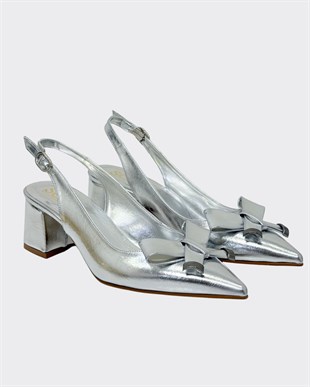 6 Cm Özel Rahat Topuklu Tasarım Tokalı Stiletto