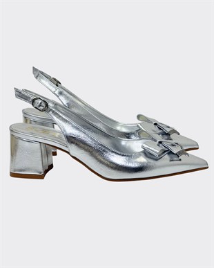 6 Cm Özel Rahat Topuklu Tasarım Tokalı Stiletto